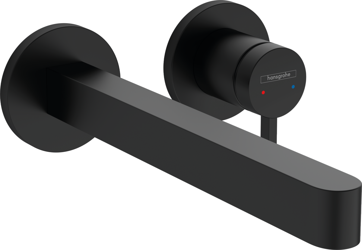 Изображение товара Смеситель для раковины Hansgrohe Finoris 76050670 однорычажный цвет черный