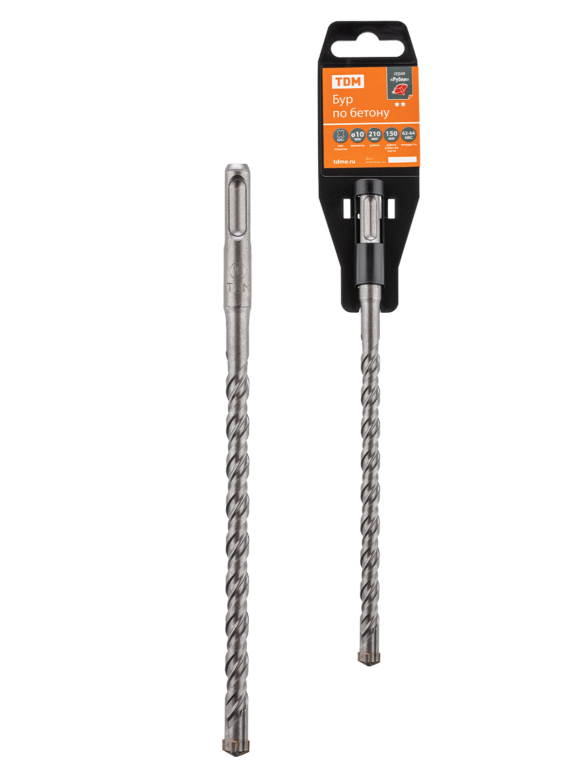 Изображение товара Бур по бетону SDS Plus Tdm Electric 10x210 мм