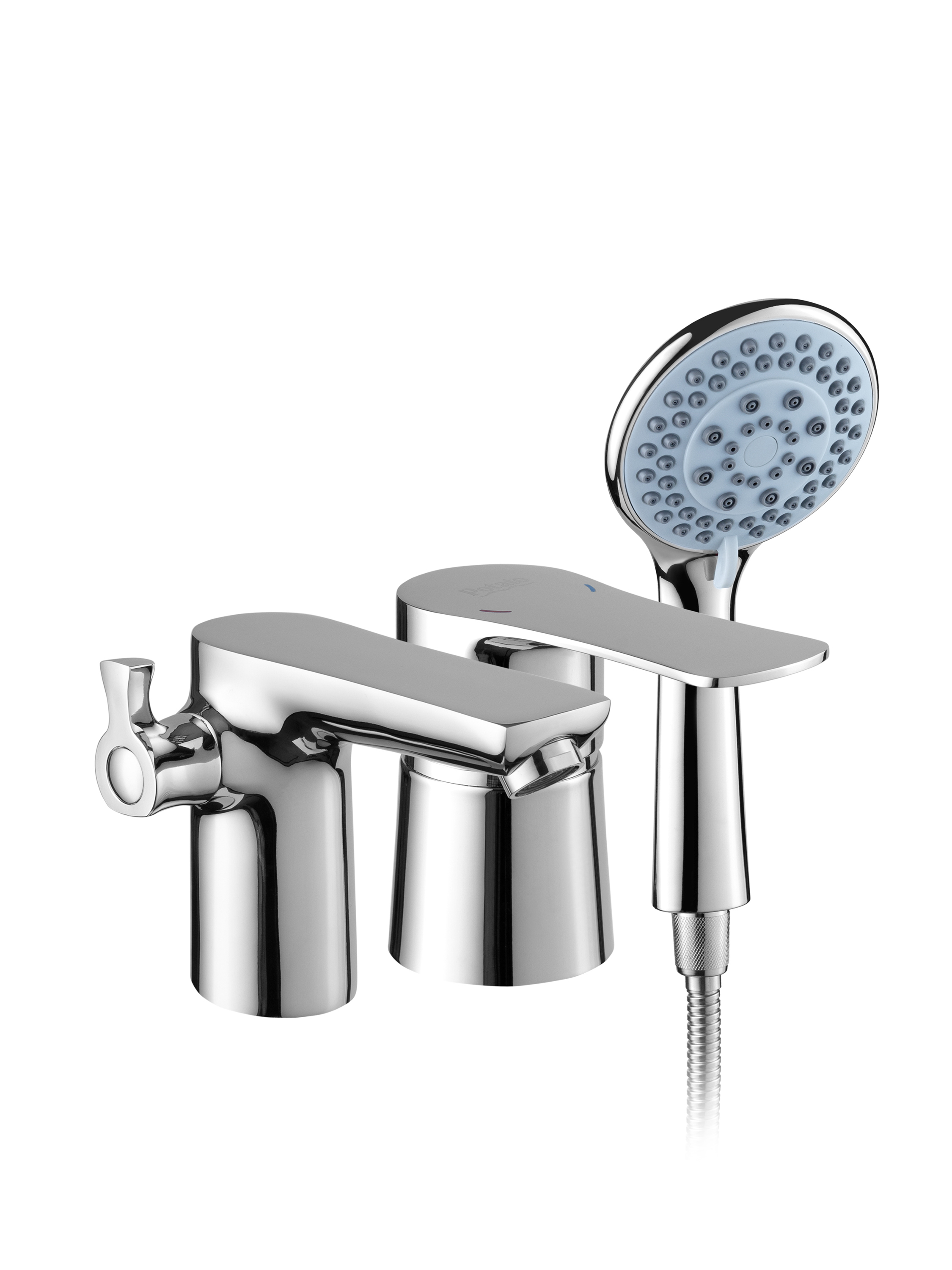 Изображение товара Смеситель для ванны Potato P1149 однорычажный с душевой лейкой хром