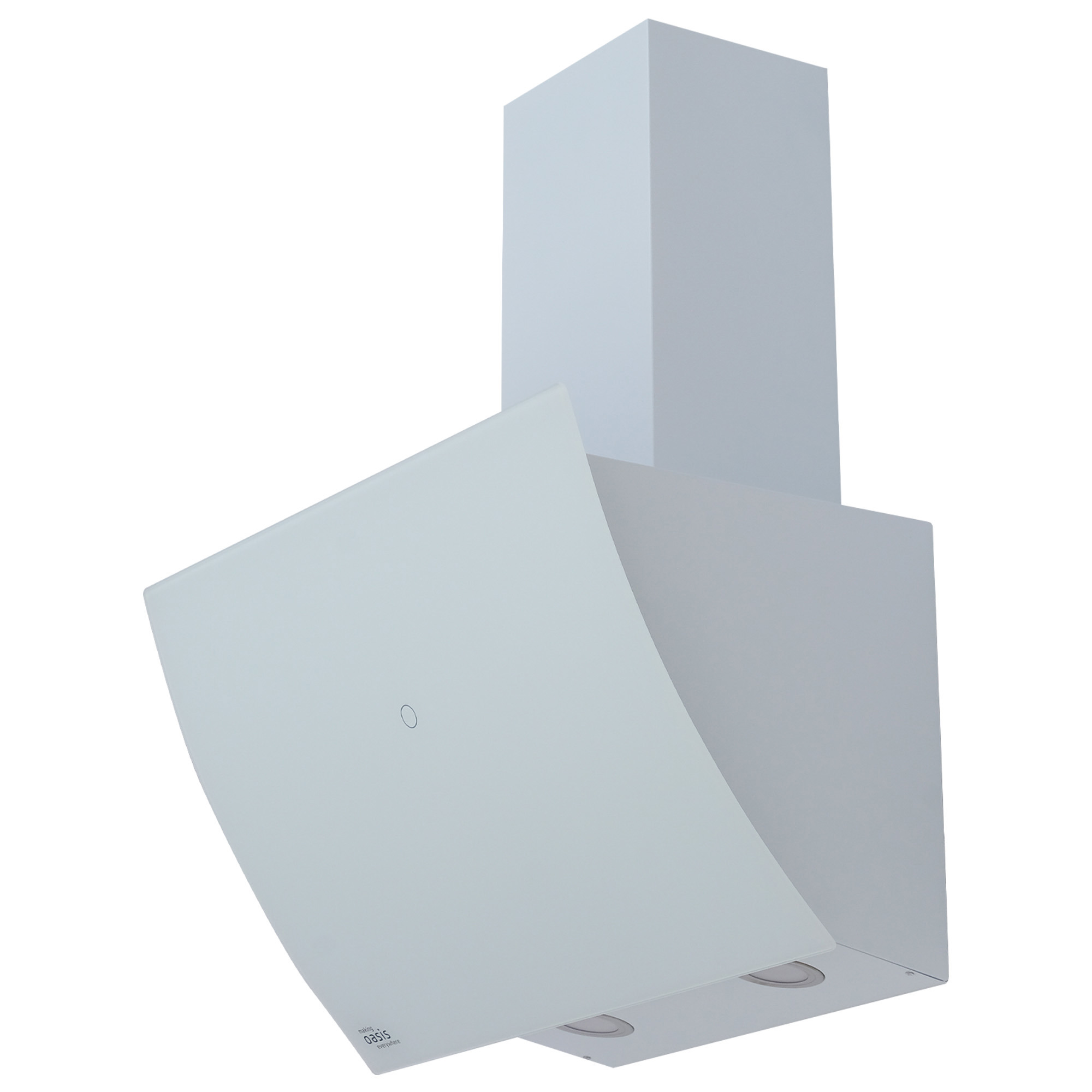 Изображение товара Вытяжка Making Oasis everywhere NG-60W белая наклонная 60 см для кухни