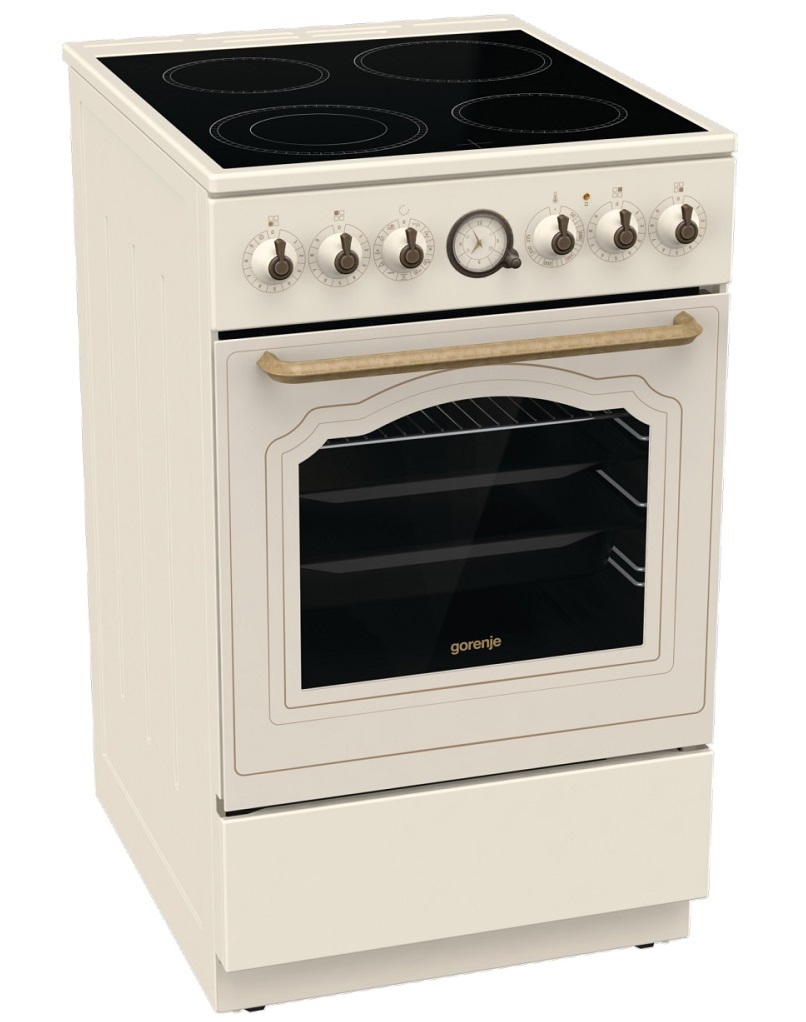 Изображение товара Электрическая плита с духовкой Gorenje 740741 50.2x85.2x59.5 см бежевый