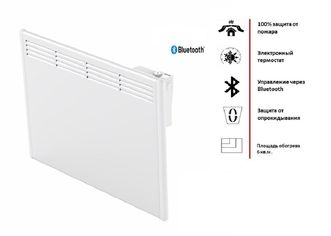 Изображение товара Электрический конвектор Beha PB 6 Bluetooth с электронным термостатом 600 Вт