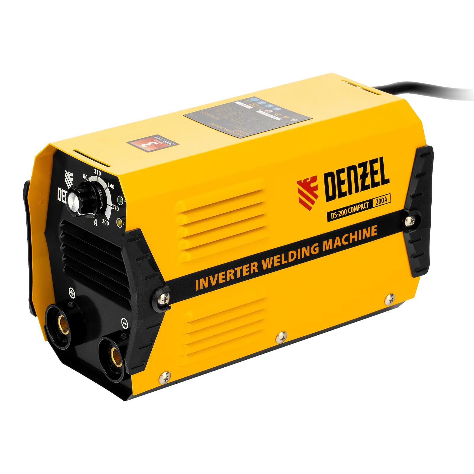 Изображение товара Инверторный сварочный аппарат Denzel DS-200 Compact 200А для MMA