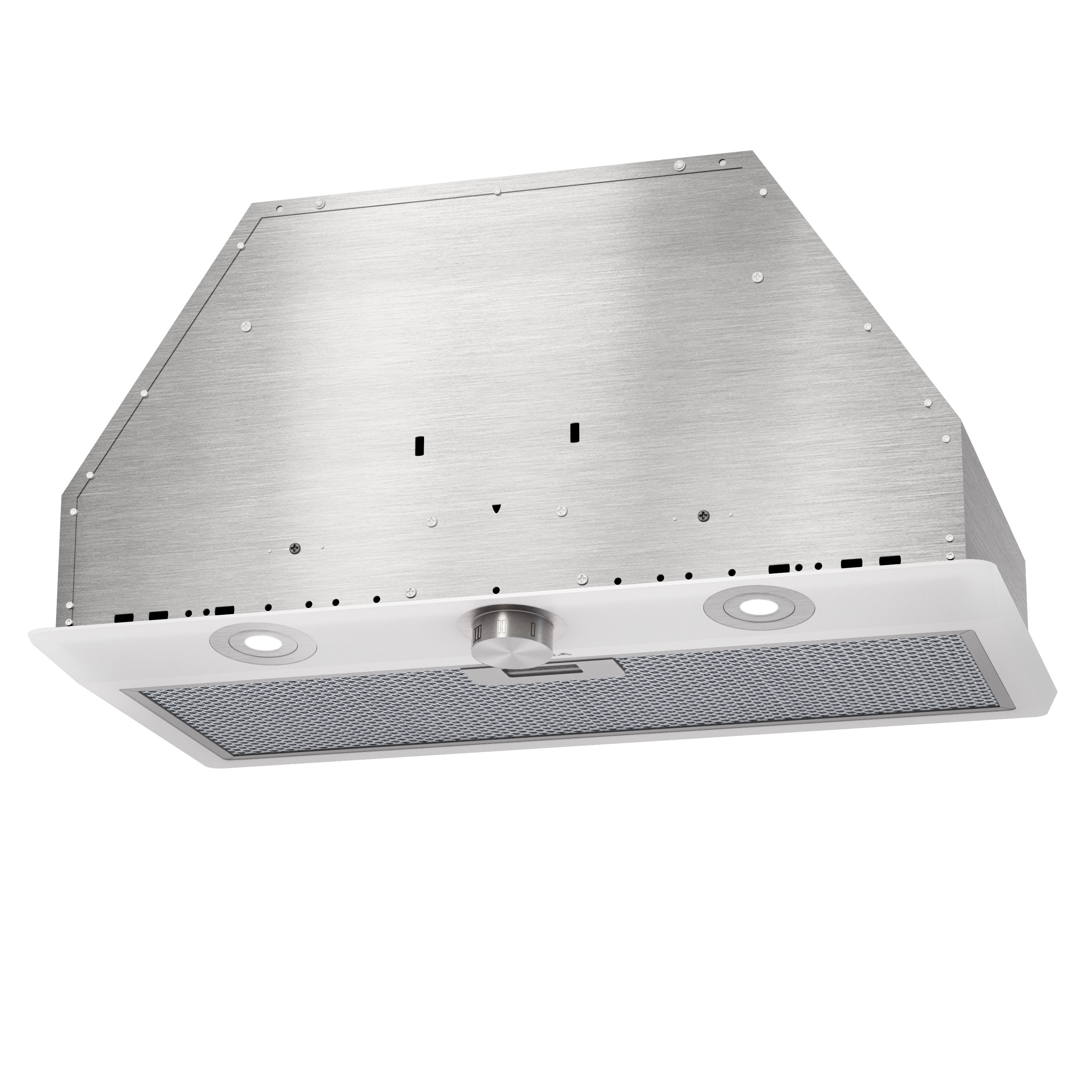 Изображение товара Вытяжка Krona SVEN 600 встраиваемая белая с поворотным переключателем