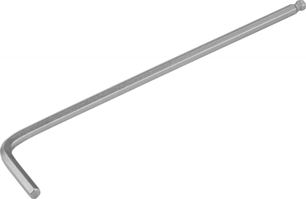 Изображение товара Ключ торцевой Г-образный Thorvik HKB25 2.5 мм 86.5 мм для внутреннего шестигранного крепежа