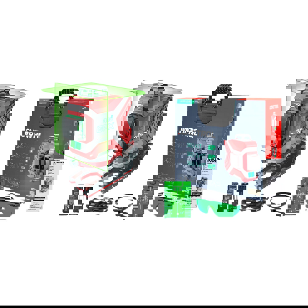 Изображение товара Уровень лазерный Condtrol GFX360-2 Kit НСК зеленый луч, дальность до 20 м