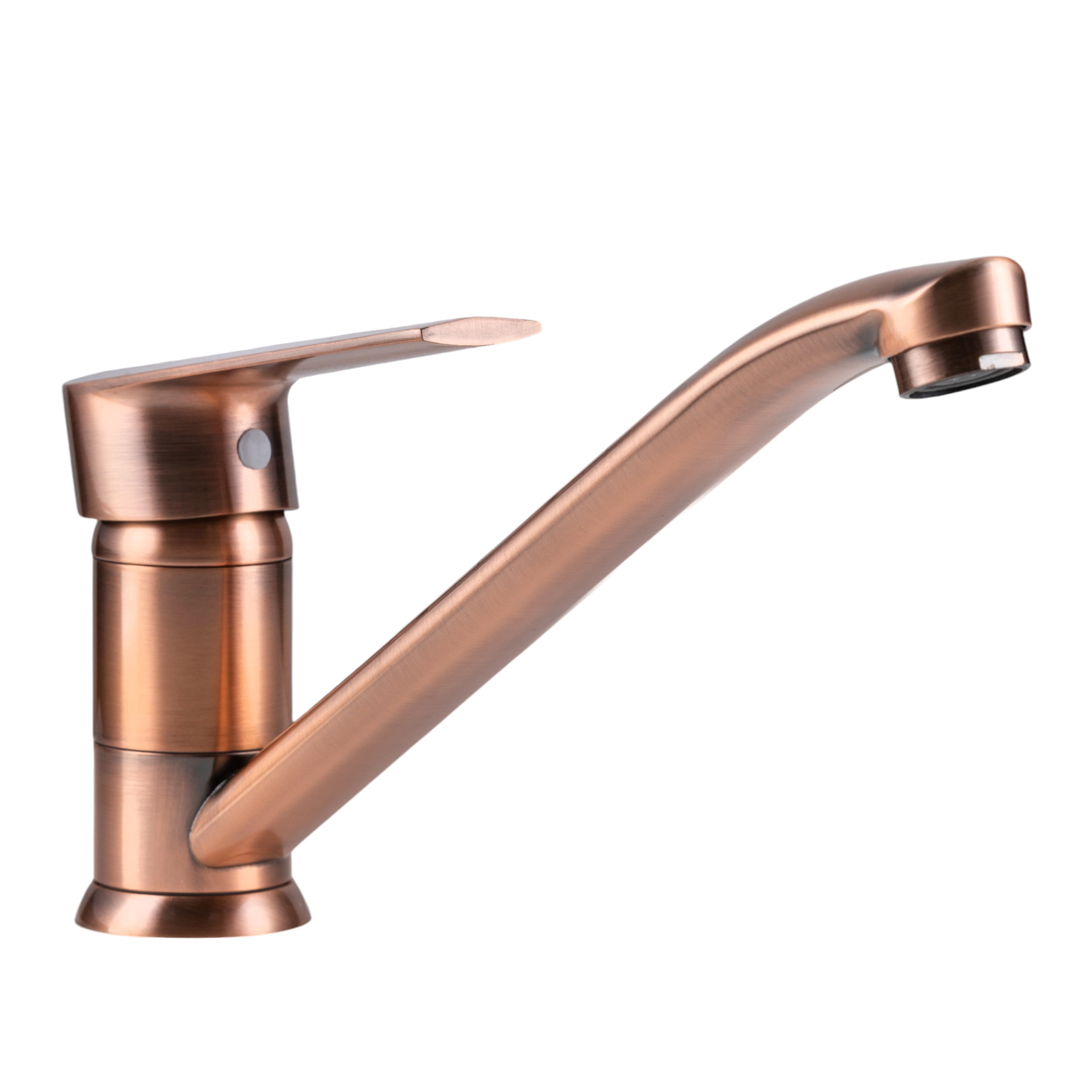 Изображение товара Смеситель для раковины Potato P49227-3 однорычажный цвет глянцевый медный