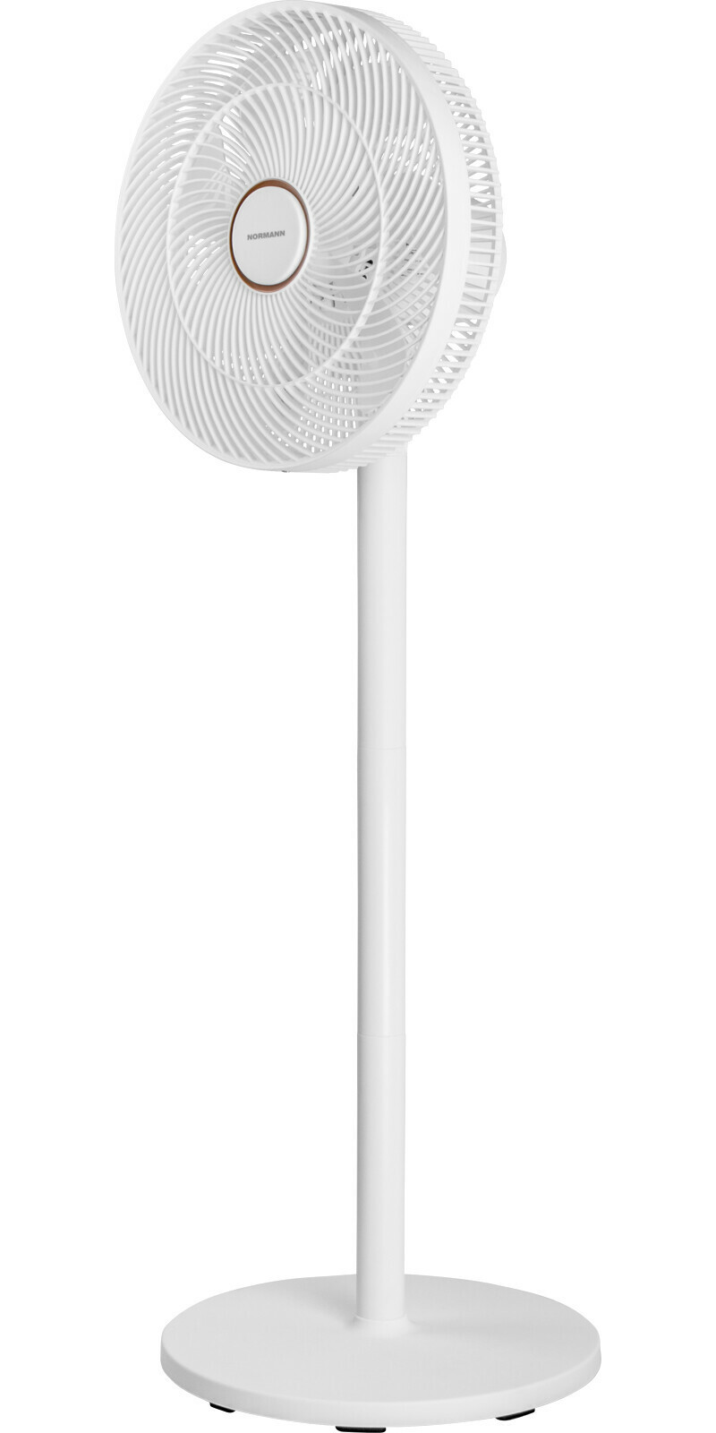 Изображение товара Вентилятор напольный Normann N16021-3 40 Вт D36 см цвет белый