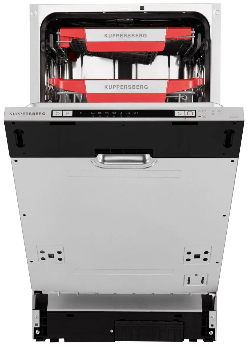 Изображение товара Встраиваемая посудомоечная машина Kuppersberg GLM 4580 44.8 см нержавеющая сталь