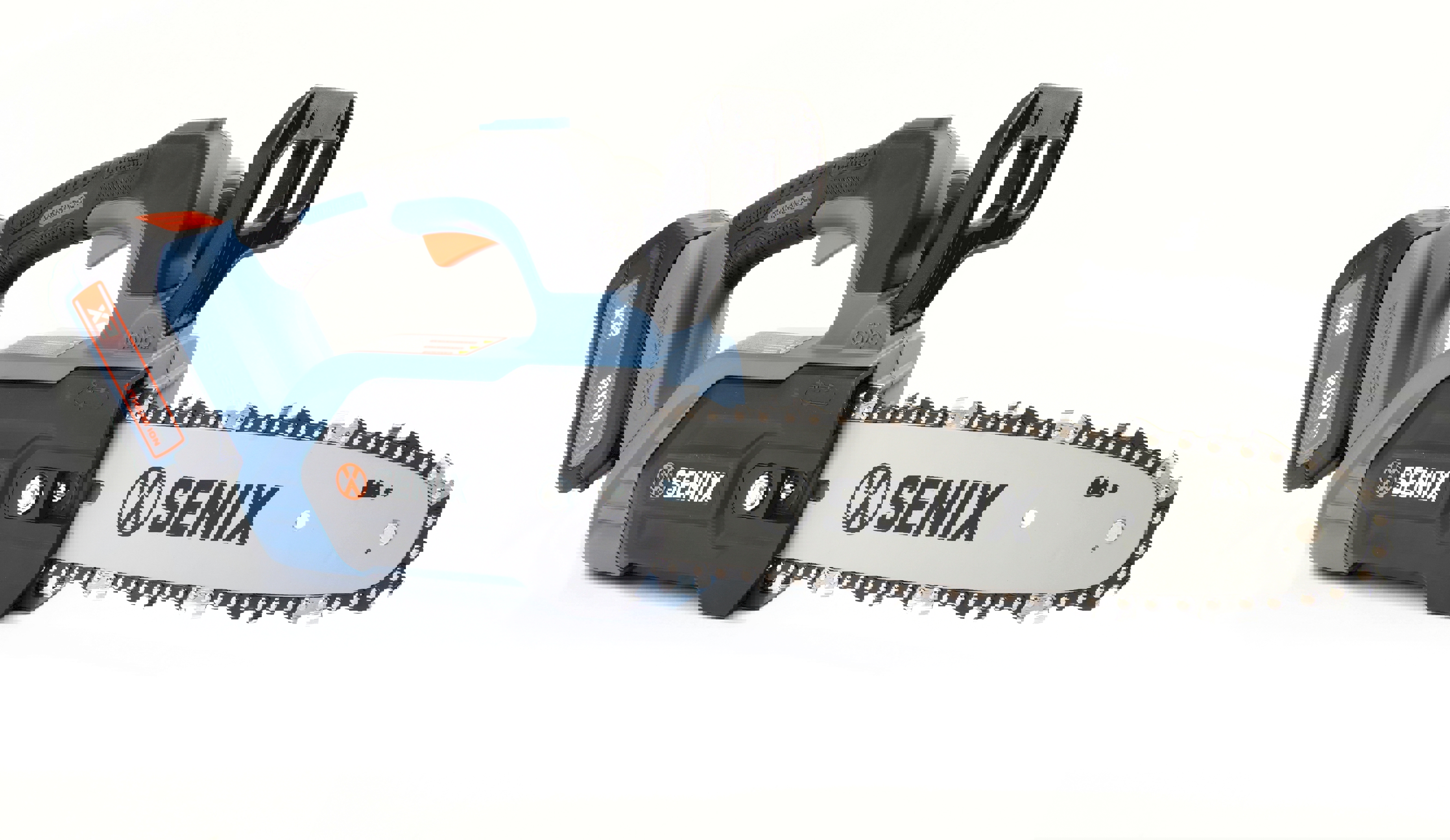 Изображение товара Аккумуляторная цепная пила SENIX CSX2-M1-EU бесщёточная 20 В 25 см