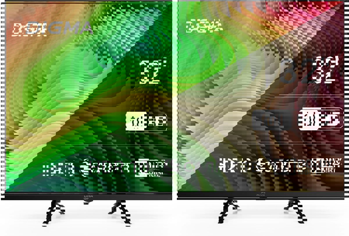 Изображение товара Телевизор Digma DM-LED32SBB36 32" 81 см цвет черный