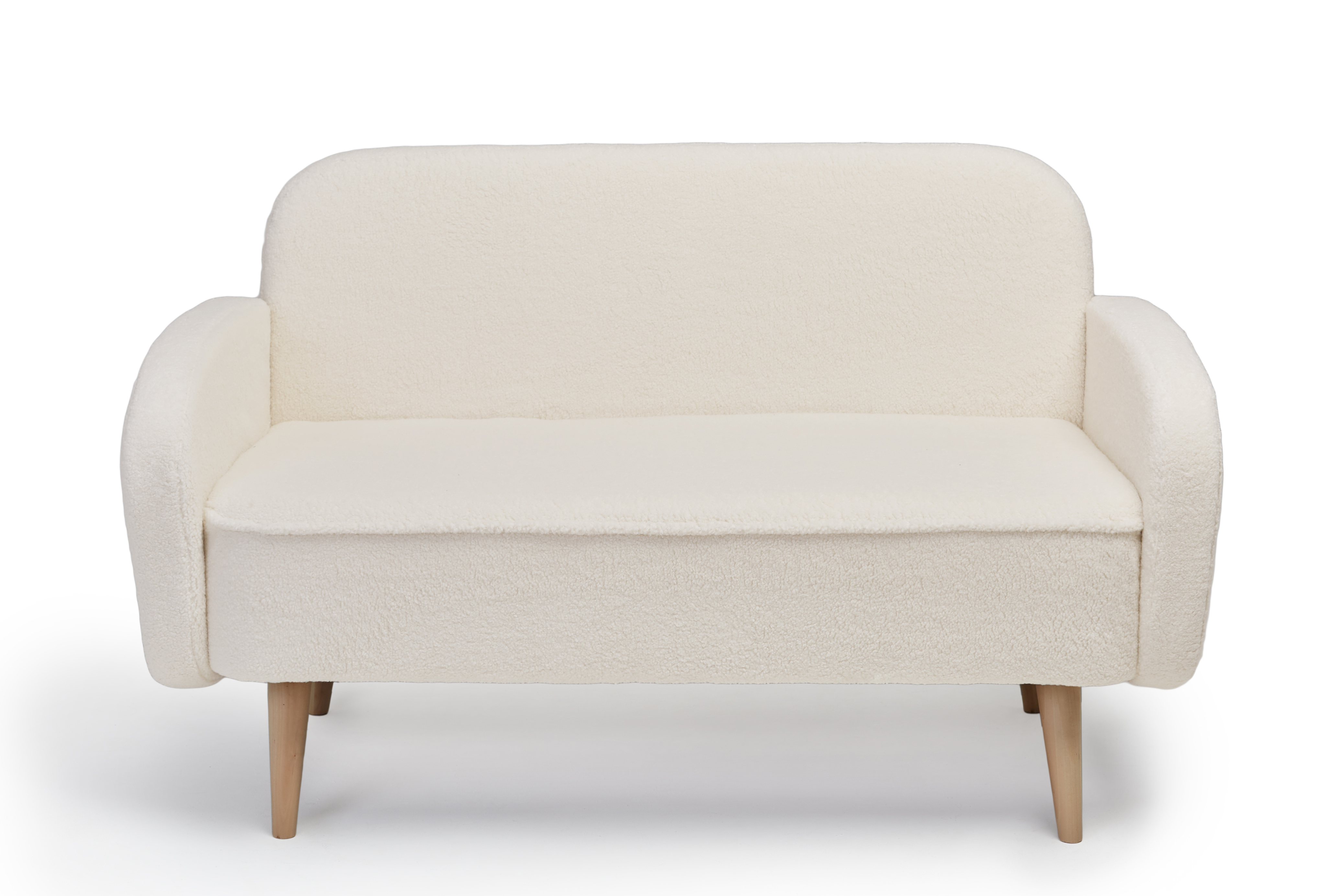 Изображение товара Диван прямой Малютка из искусственного меха 130x82x70 см Россия