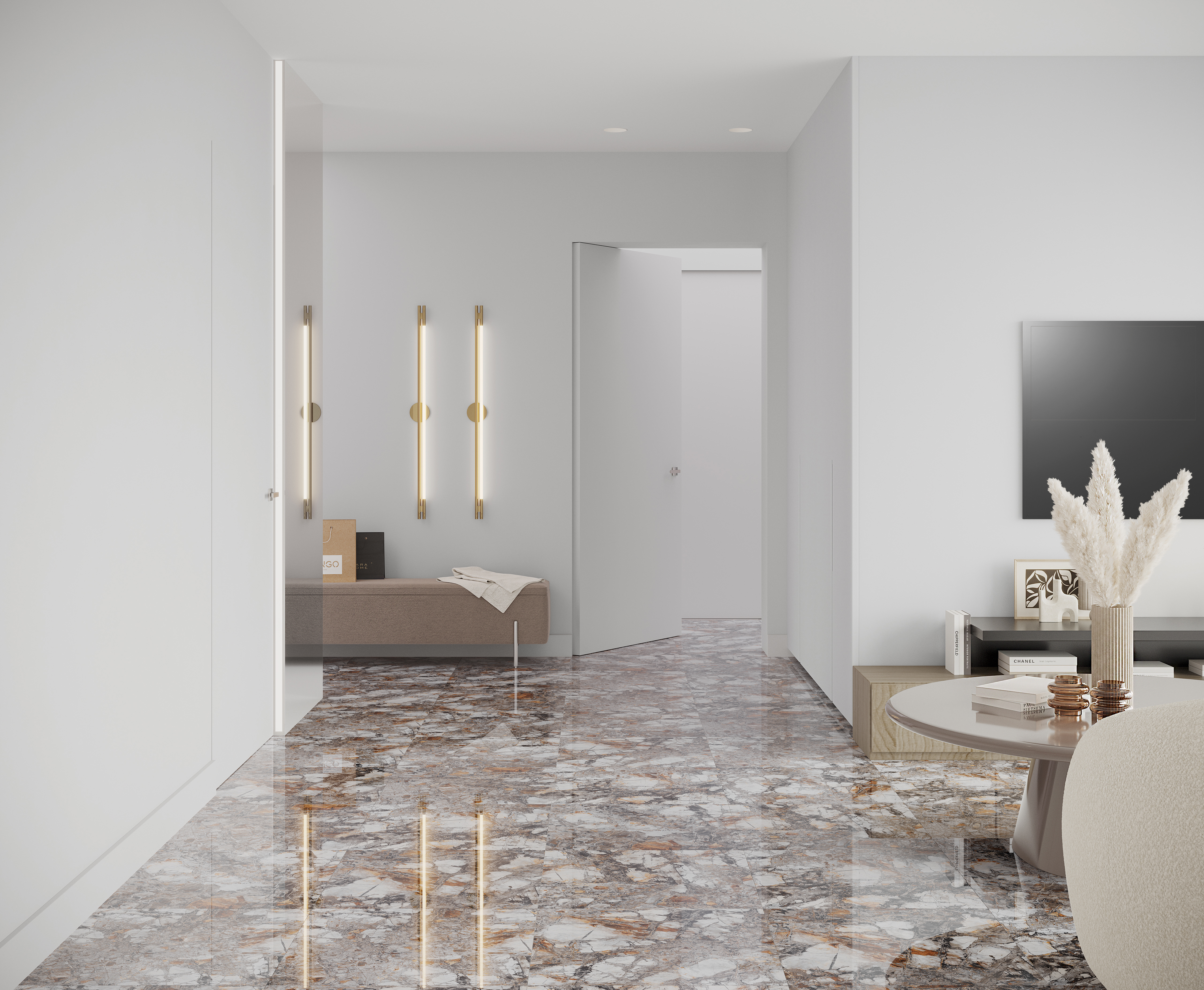 Изображение товара Керамогранит Laparet x9999286839 60x60см 1.44 м² цвет бежевый, цена за упаковку
