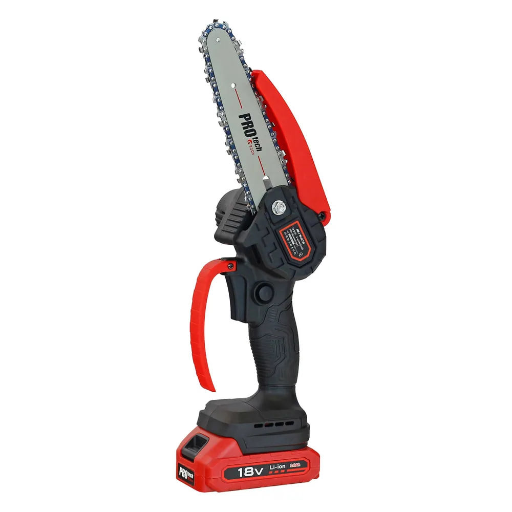 Изображение товара Аккумуляторная цепная пила Edon ProTech 18/6ACS легкий и мощный инструмент