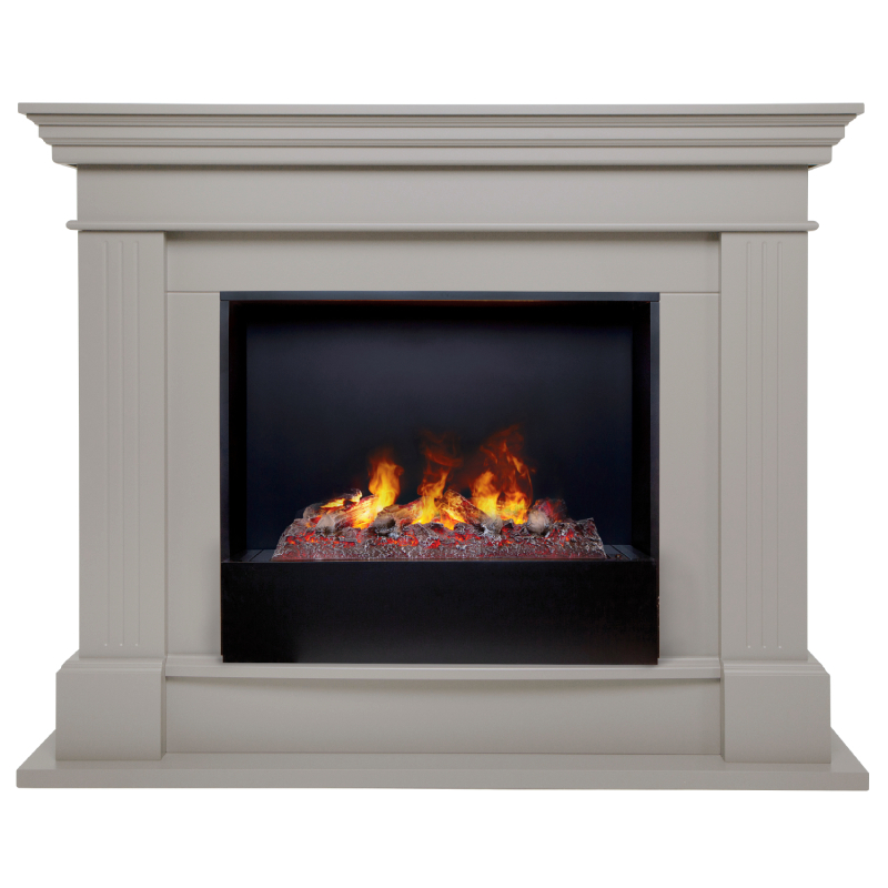 Изображение товара Каминокомплект Realflame Ontario 26/33 BG-P615 с очагом Cronus (CSTS63) 250Вт латте