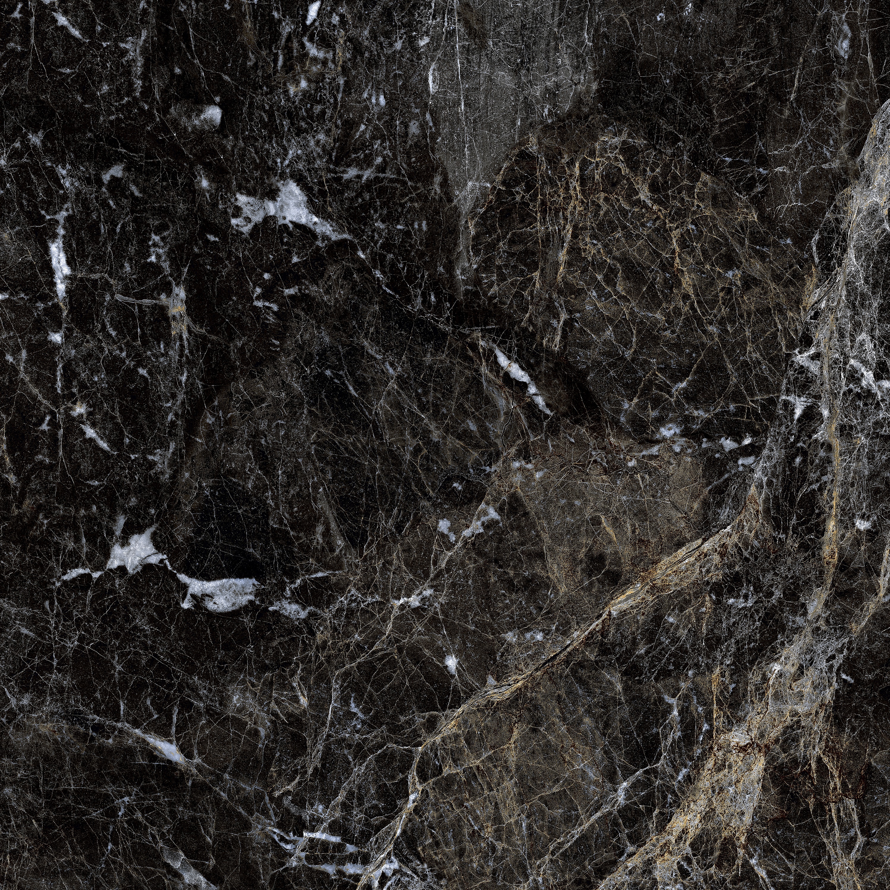 Изображение товара GRESSE Simbel GRS05-03 Carbon 60x60 керамогранит глазурованный мраморная фактура
