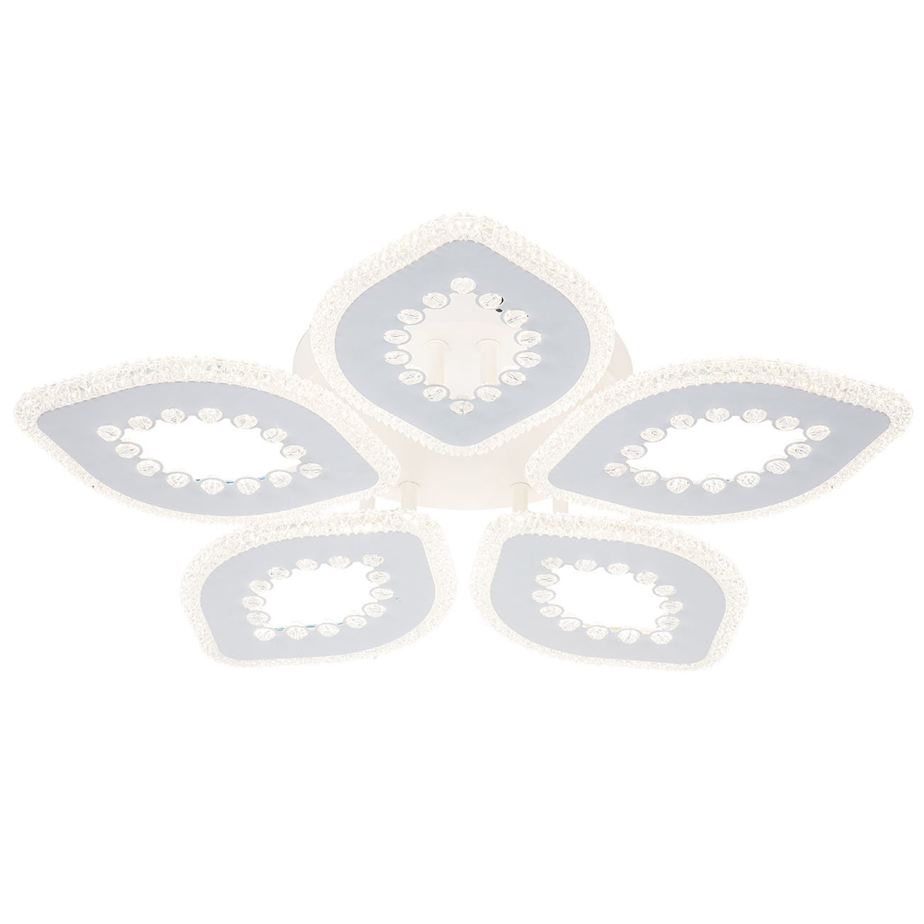 Изображение товара Потолочная светодиодная люстра Escada Dew 10271/5LED белая 30 м² регулируемый свет