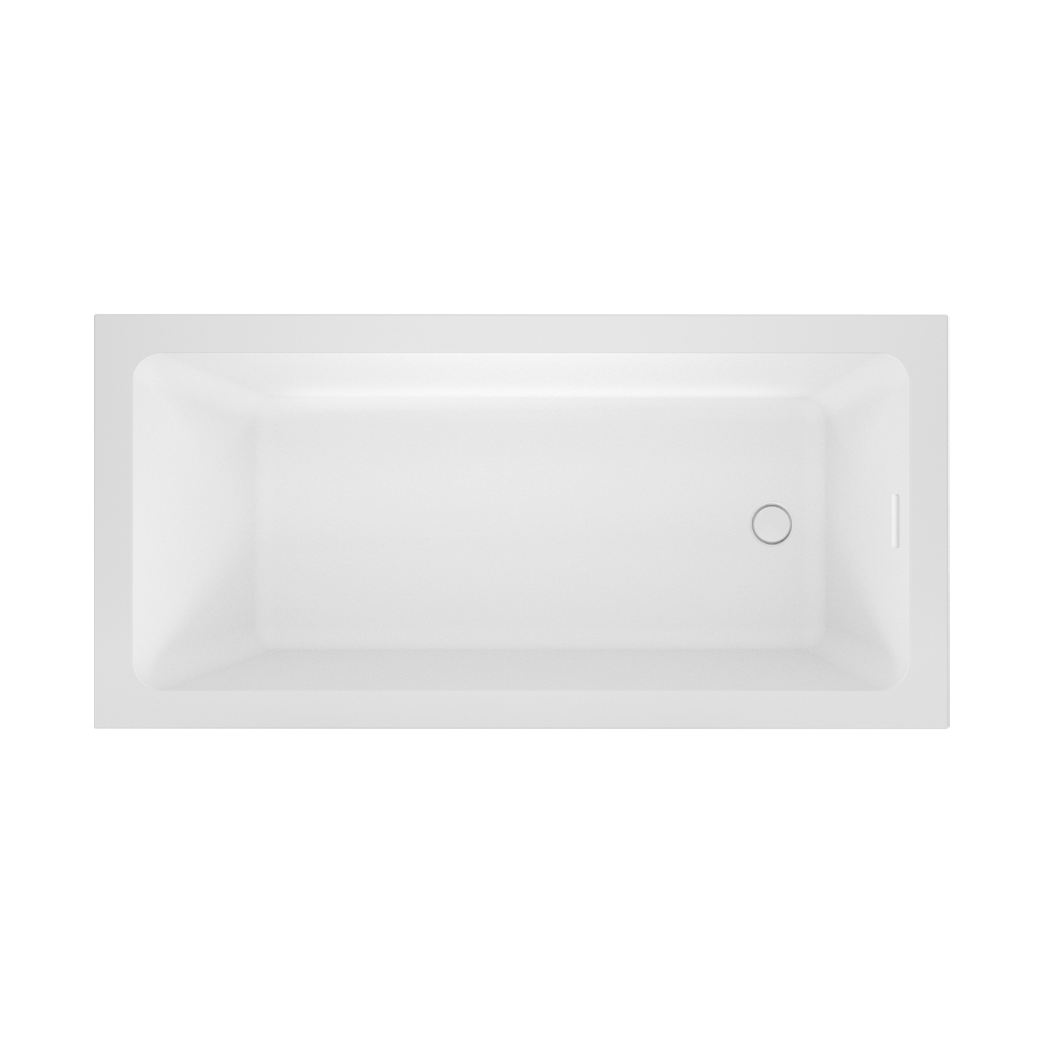 Изображение товара Ванна WELLSEE 23300102R 150x80 см белая прямоугольная пристенная