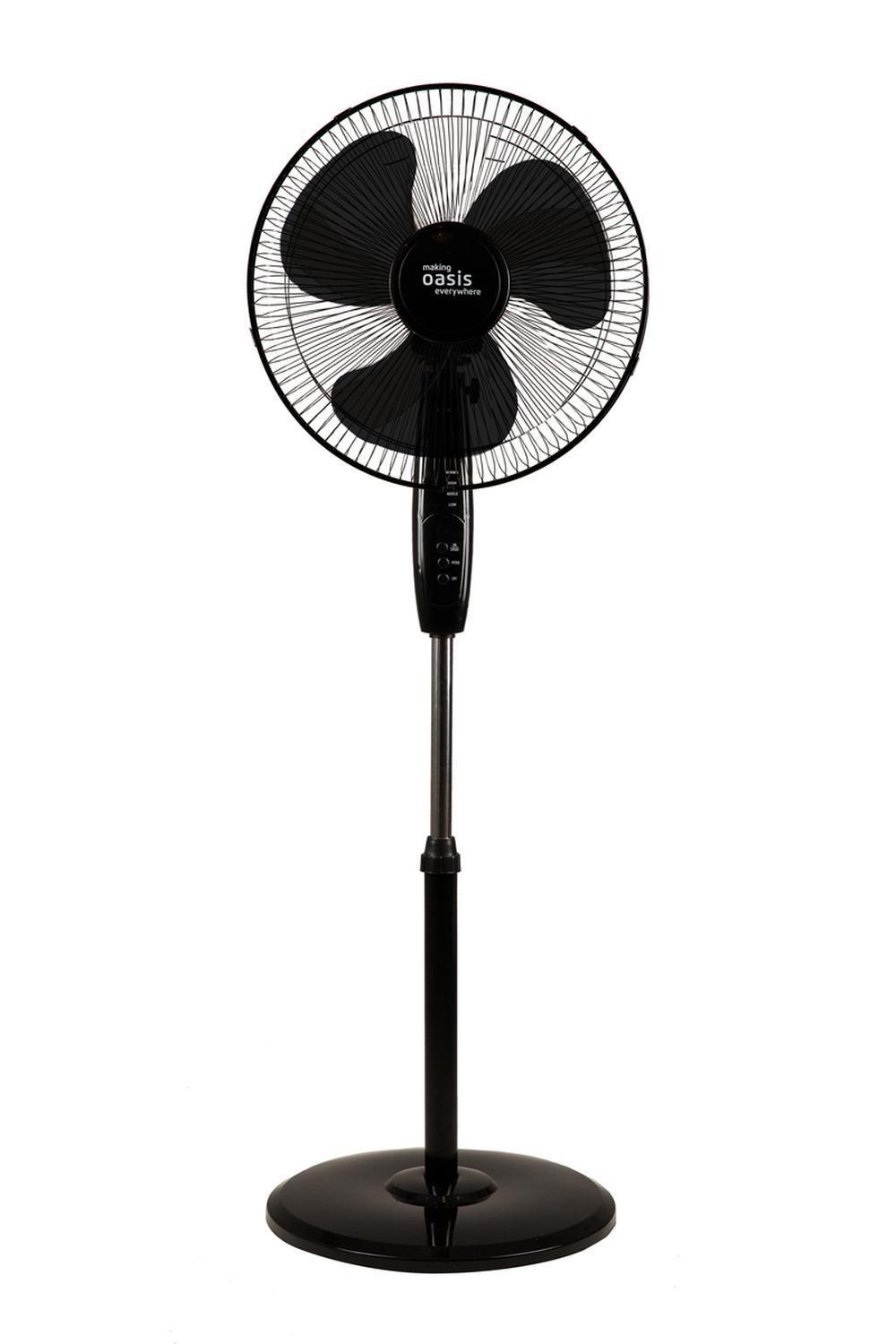 Изображение товара Вентилятор напольный Oasis VF-40DMB 138940 50 Вт D50 см с пультом управления цвет черный