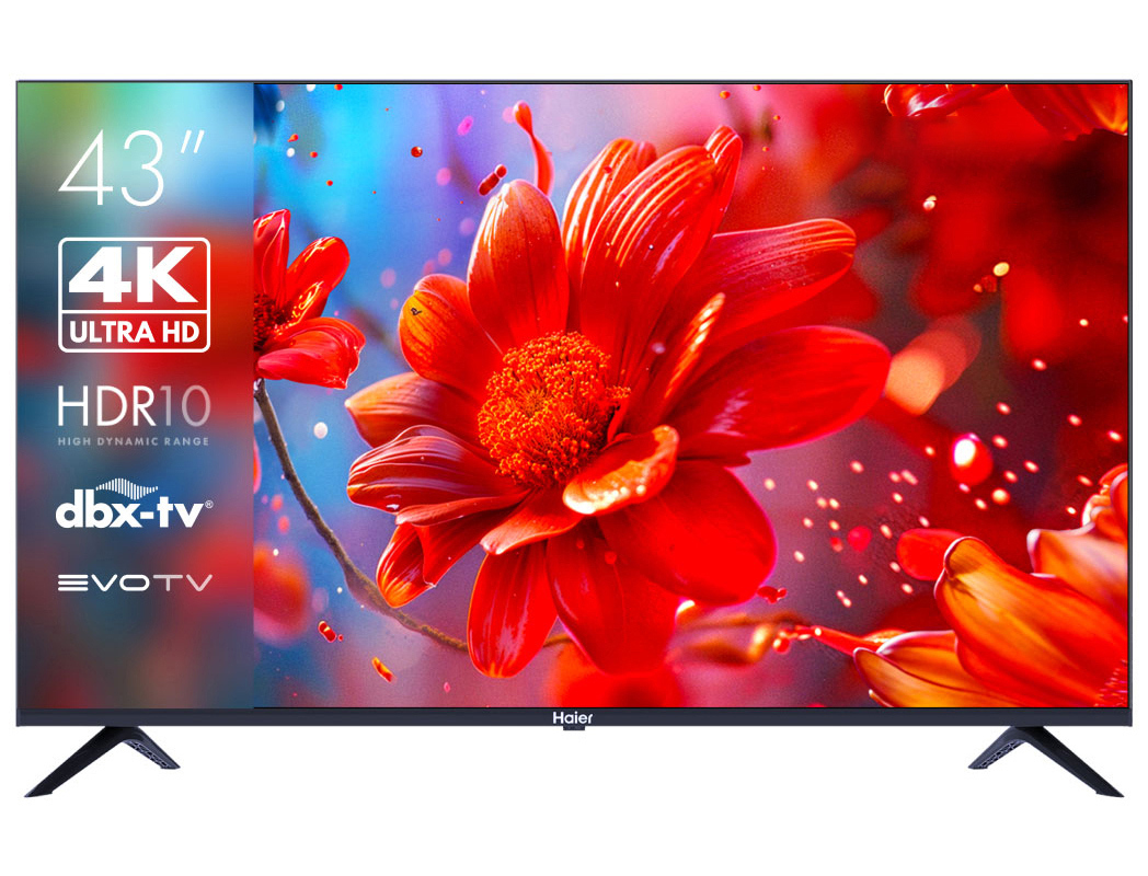 Изображение товара Телевизор Haier 43 Smart TV S2 UHD 4K Android Wi-Fi Bluetooth HDMI