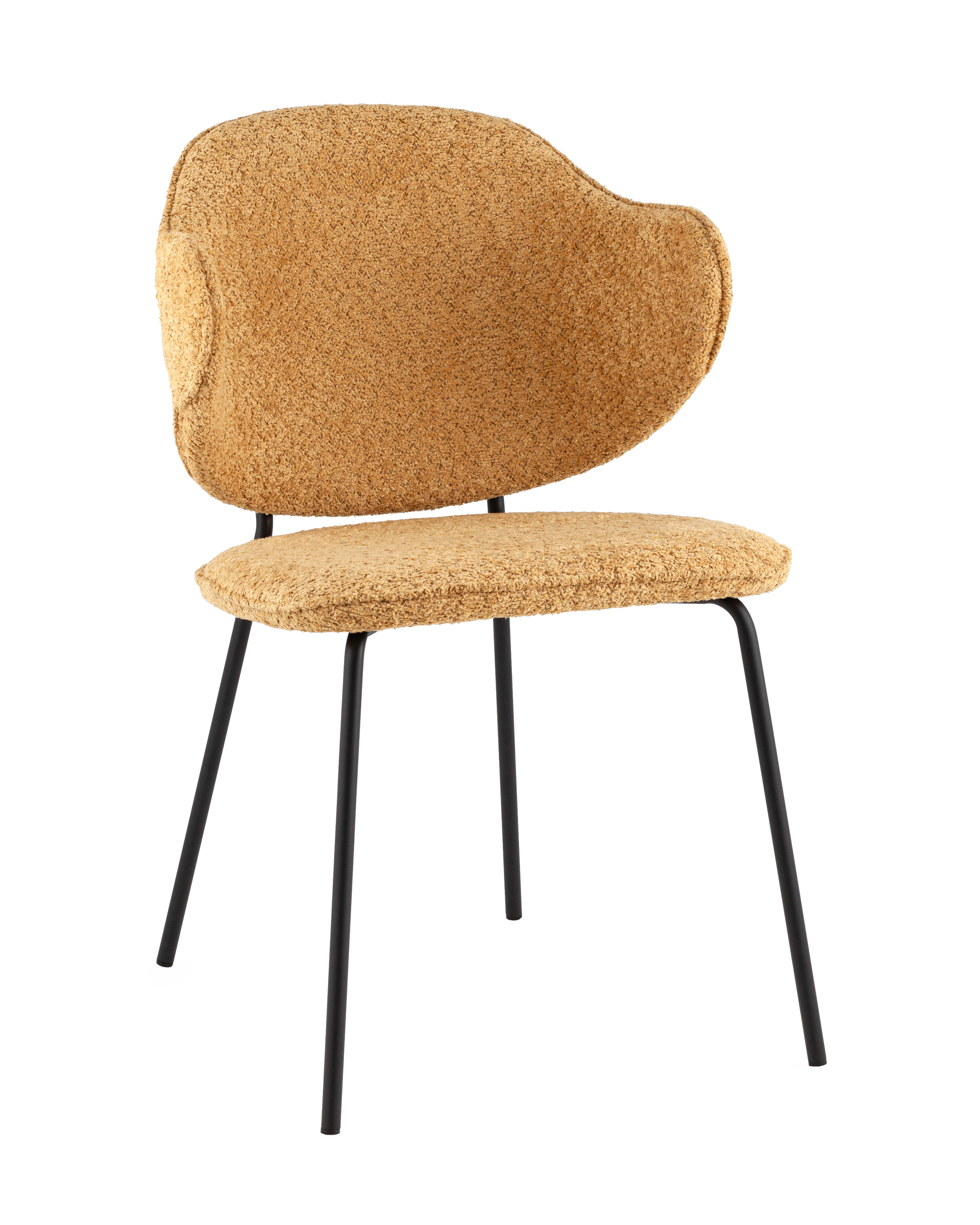 Изображение товара Стул Stool group Bellamy 49x82x44 см ткань цвет букле охра