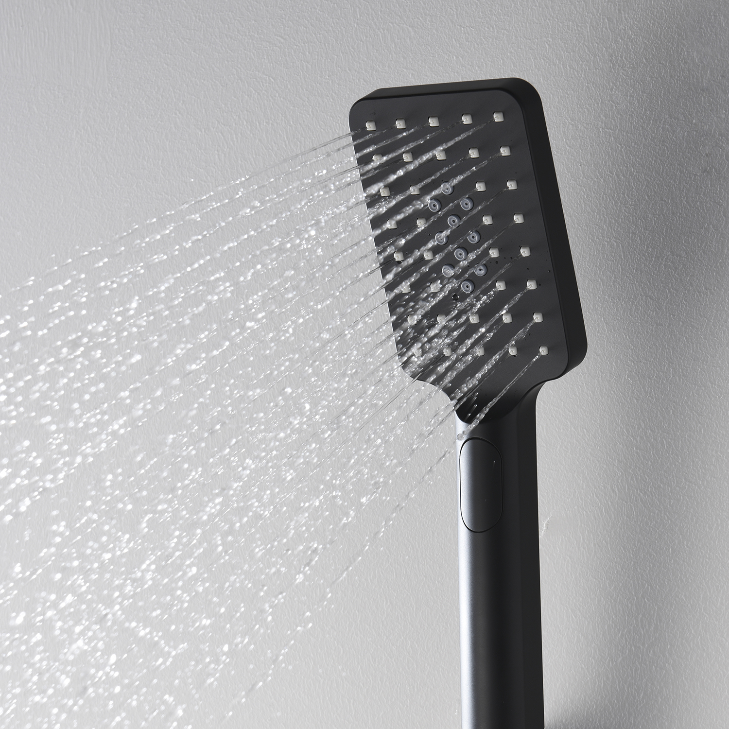 Изображение товара Лейка для верхнего душа Wasserkraft A130 прямоугольник цвет черный