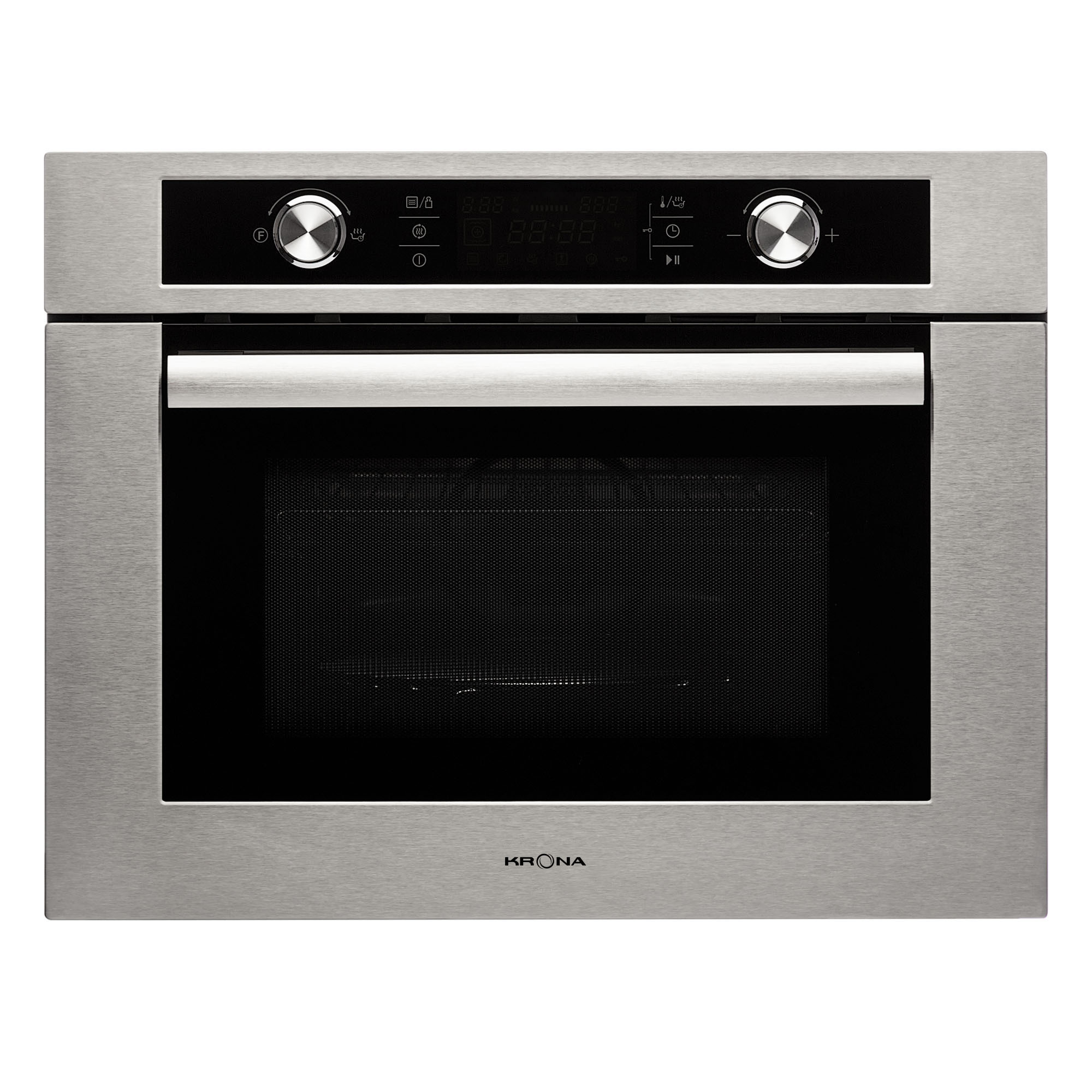 Изображение товара Духовой шкаф электрический Krona Duetto 60 ix. 59.5x45.45x54.5 см нержавеющая сталь