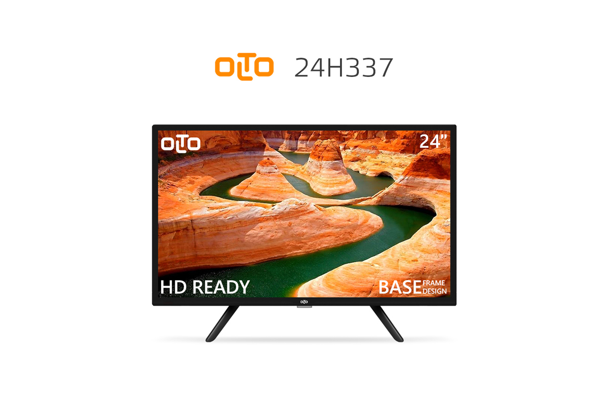 Изображение товара Телевизор OLTO 24H337 24 дюйма HD LED с HDMI и USB