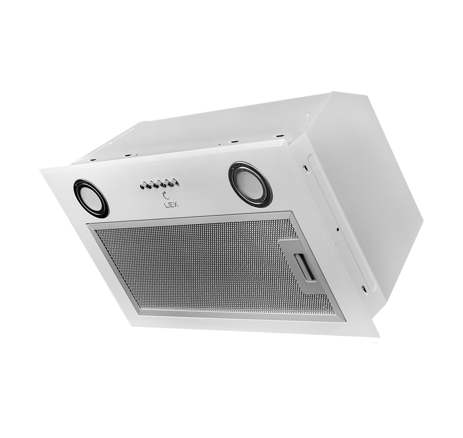 Изображение товара Встраиваемая вытяжка Lex GS BLOC P 600 WHITE 52.5 см белая кухня