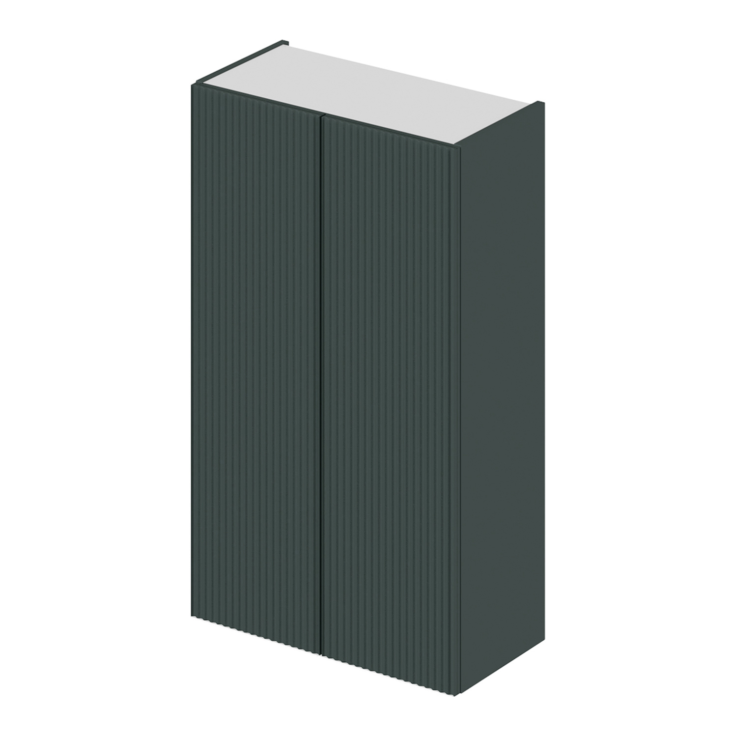 Изображение товара Подвесной пенал для ванной ИТАНА Kate 60x30x100 зеленый, МДФ, Россия