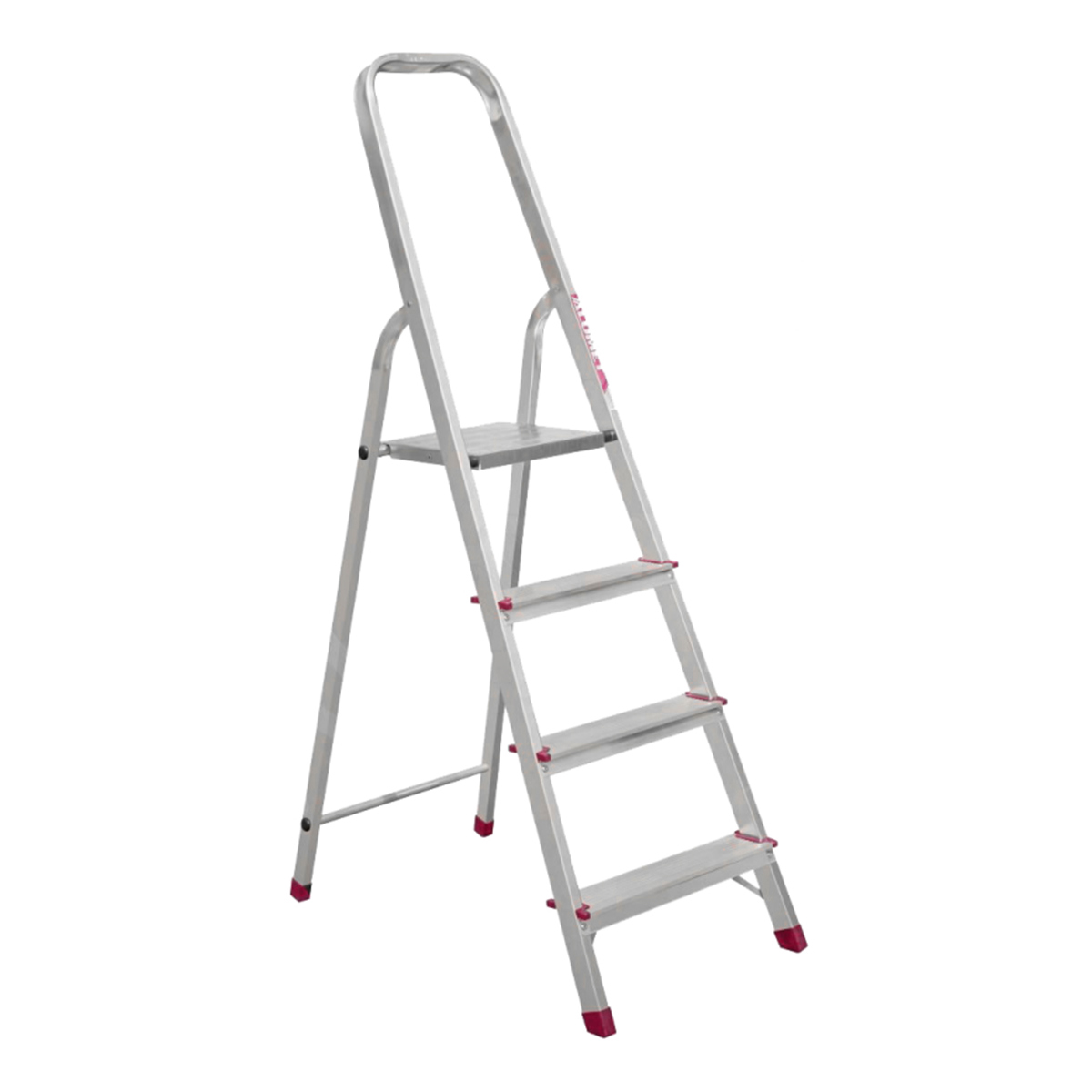 Изображение товара Стремянка стальная Алюмет 239785 с 4 ступенями и нагрузкой до 150 кг