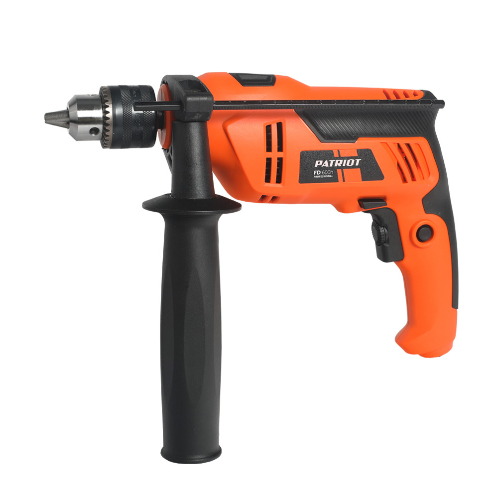 Изображение товара Дрель сетевая ударная Patriot FD 600H 710 Вт для сверления бетона дерева металла