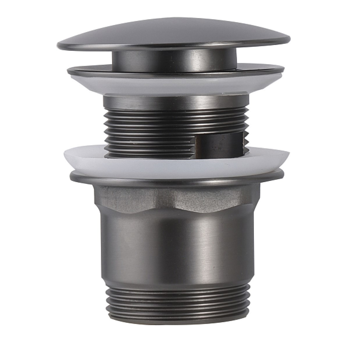 Изображение товара Донный клапан для ванны Maxonor Pure Life PL60-9 клик-клак латунь графит