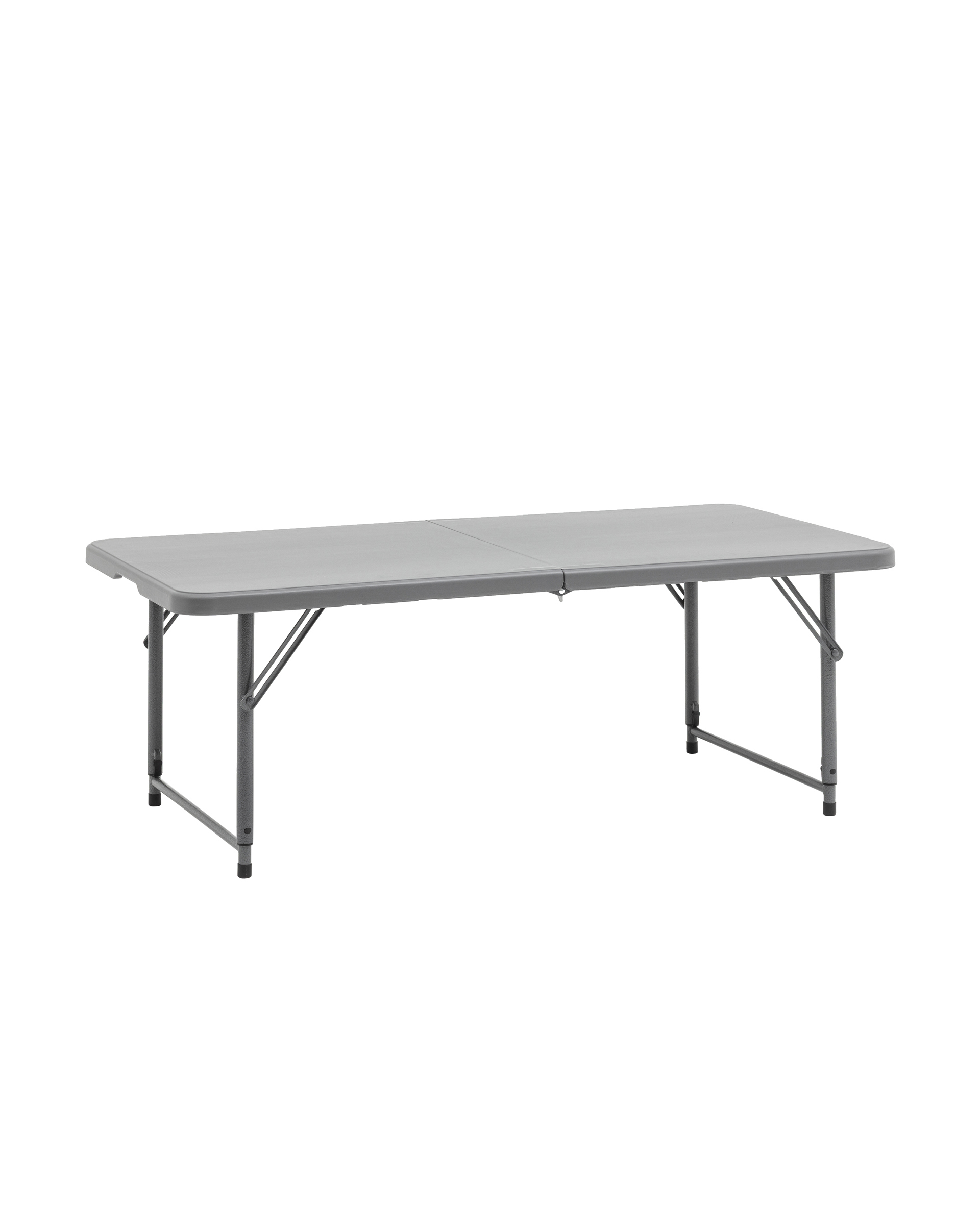 Изображение товара Садовый стол складной Stool Group Кейт Z122-3X-H.ADJ 61x122x74 см серый