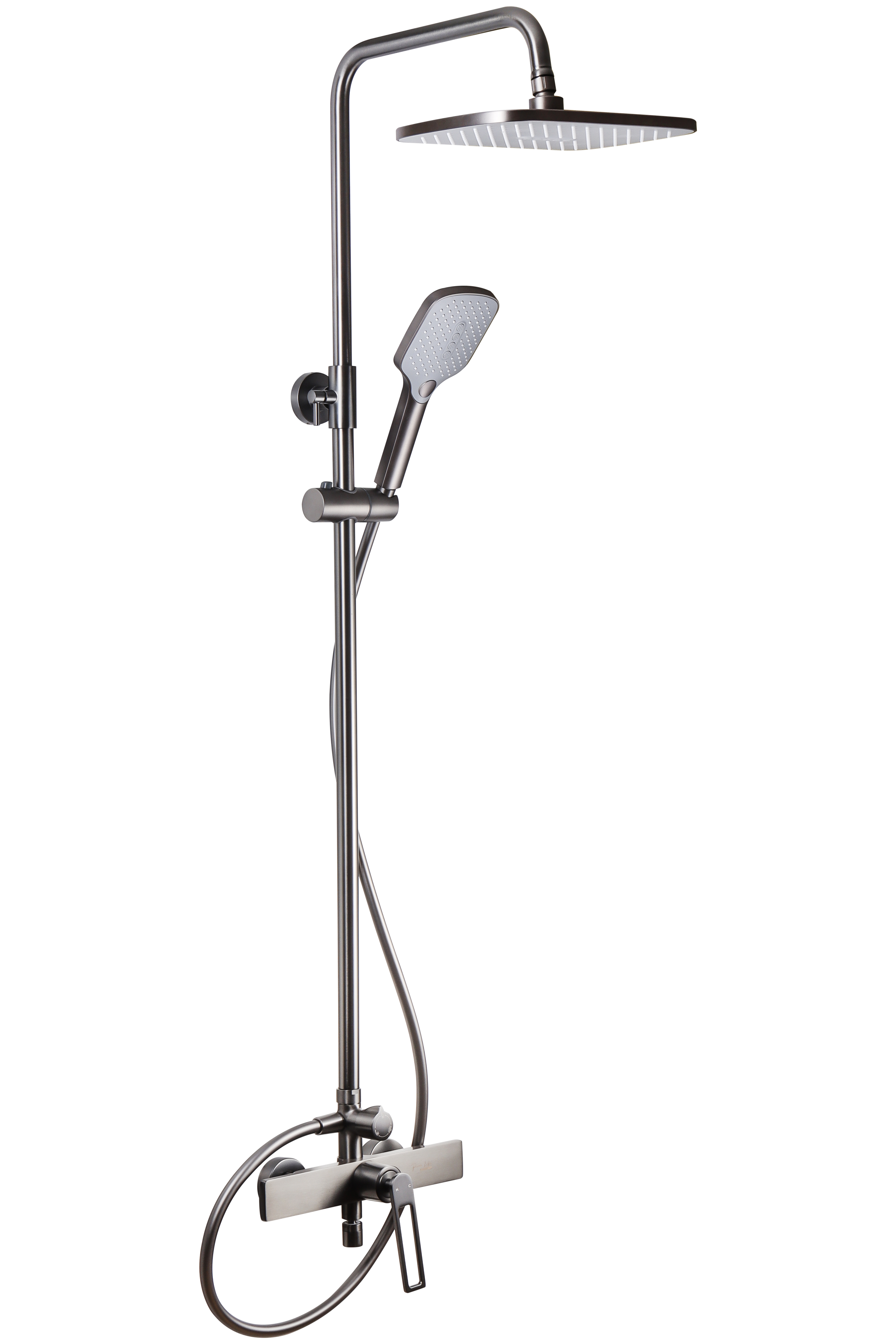 Изображение товара Душевая система Maxonor pure life Asket PL2496-9 3 режима графит