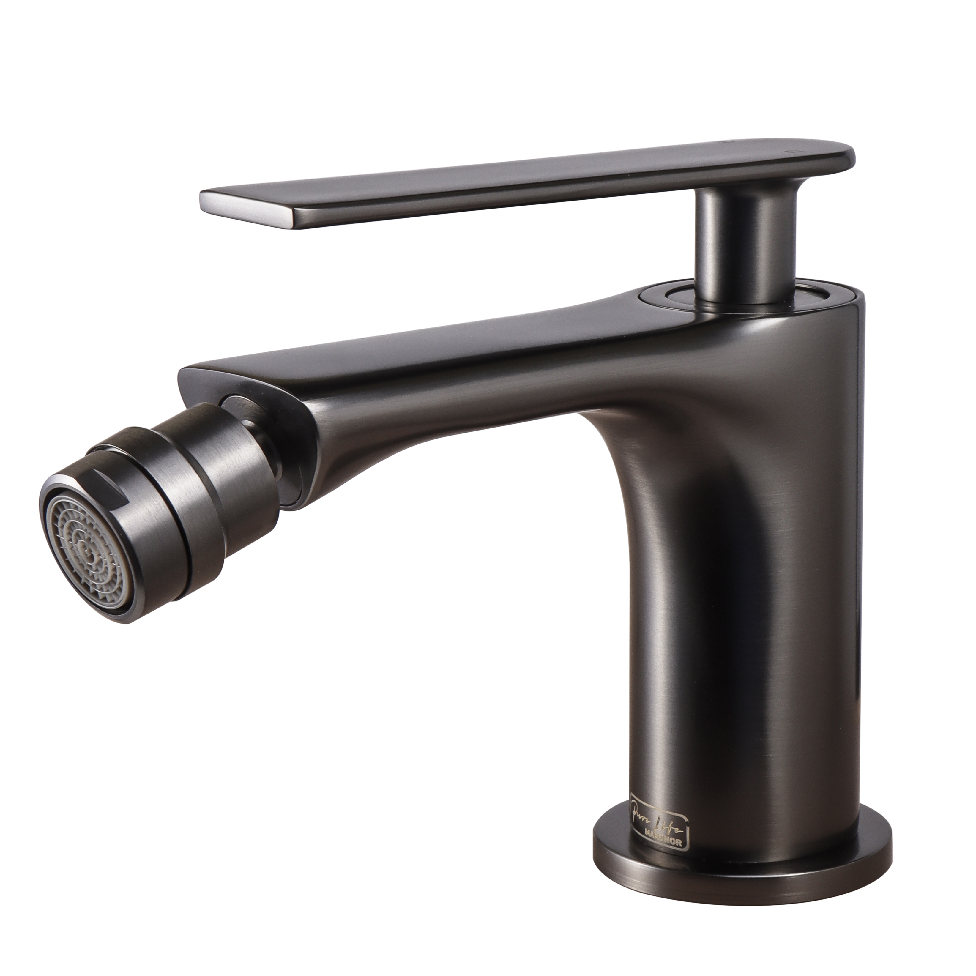 Изображение товара Смеситель для биде Maxonor Pleasure PL5086-9 графит однорычажный латунь