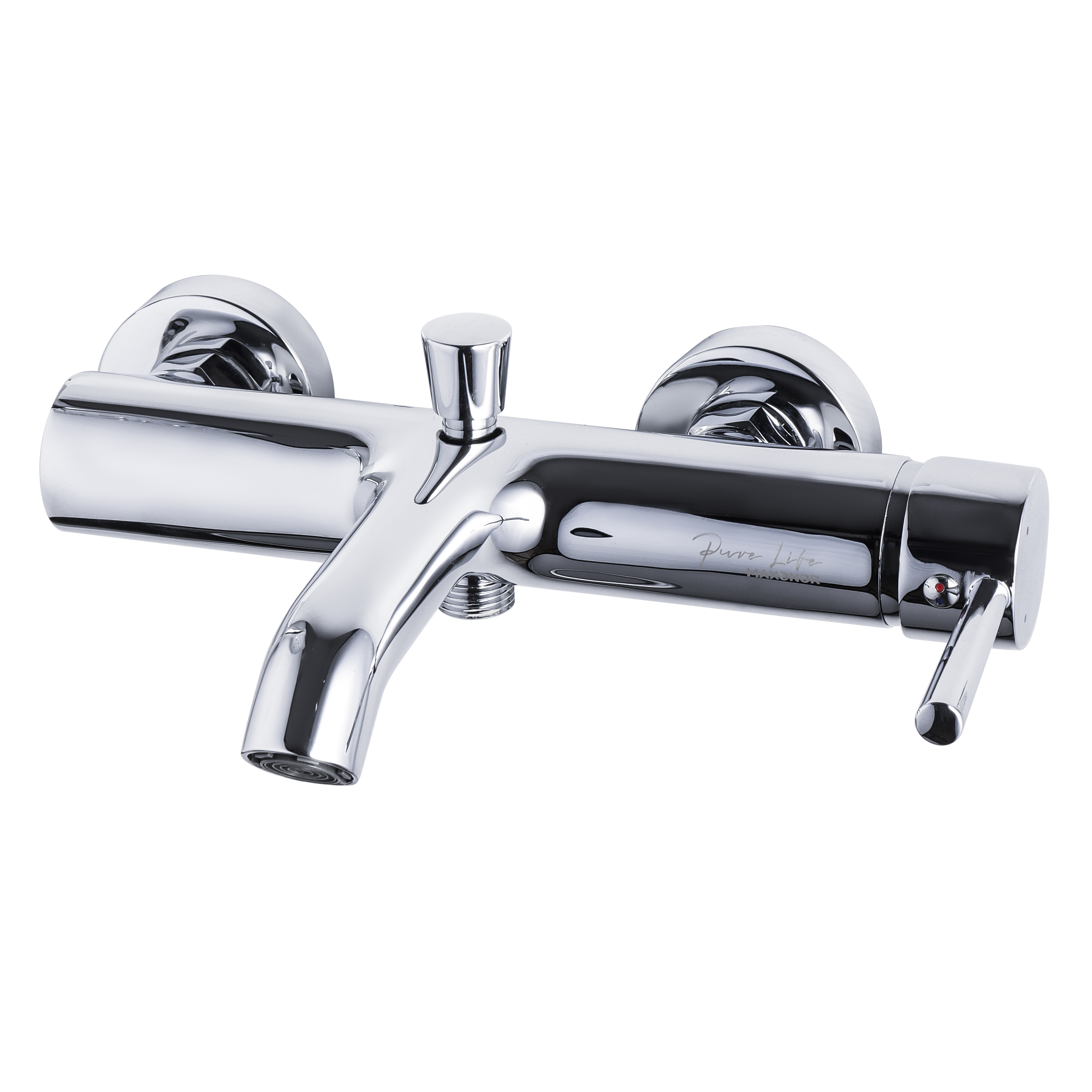 Изображение товара Смеситель для ванны Maxonor pure life однорычажный хромированный PL3287