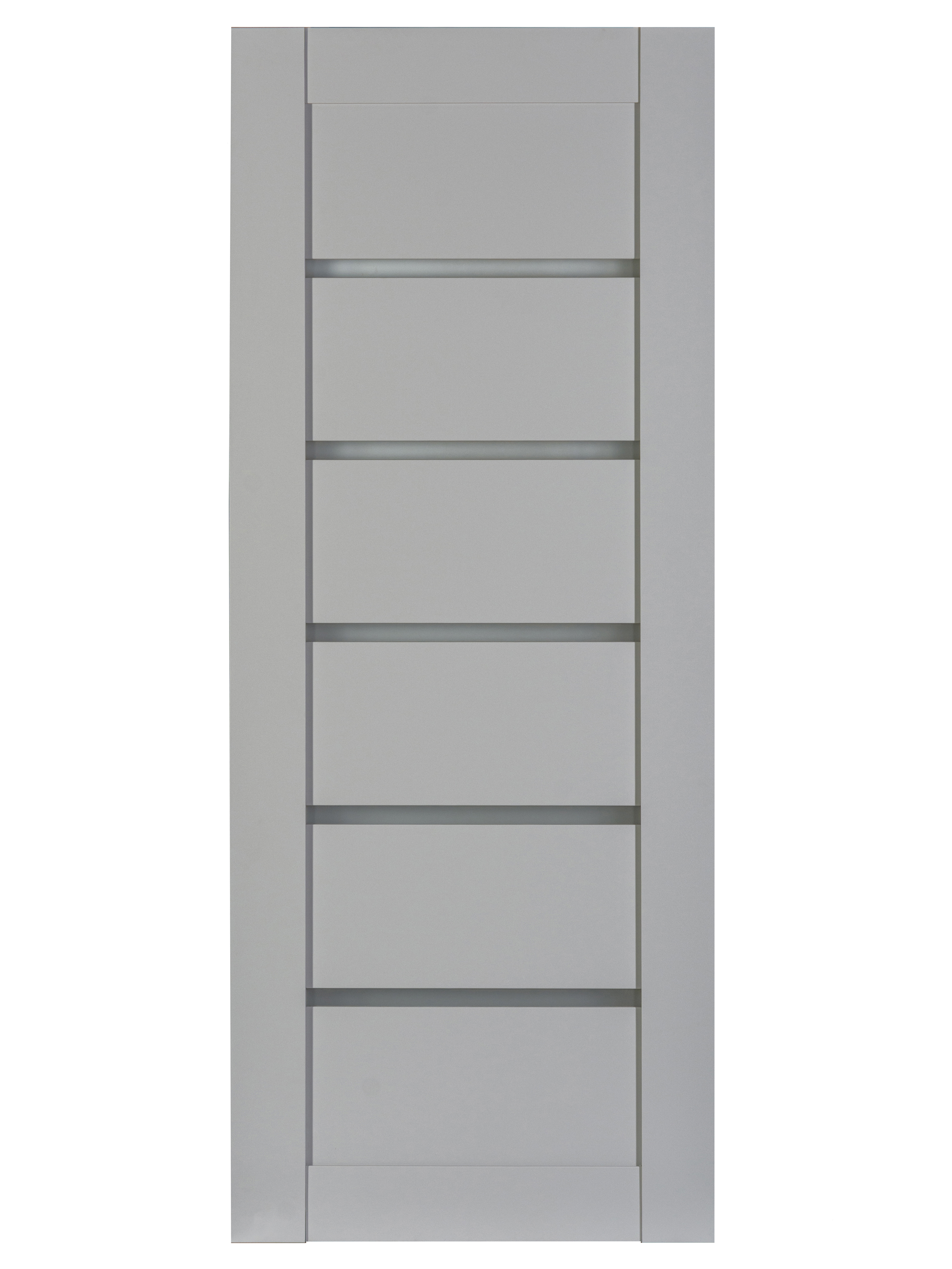 Изображение товара Дверь БИЗНЕС ПАРК Crystal 31 Остекленная 80x200 Серый Софт