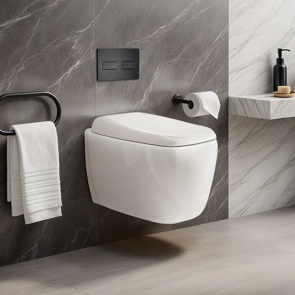 Изображение товара Унитаз подвесной Ceruttispa ROMINA Aria Tornado 10613 безободковый сиденье микролифт