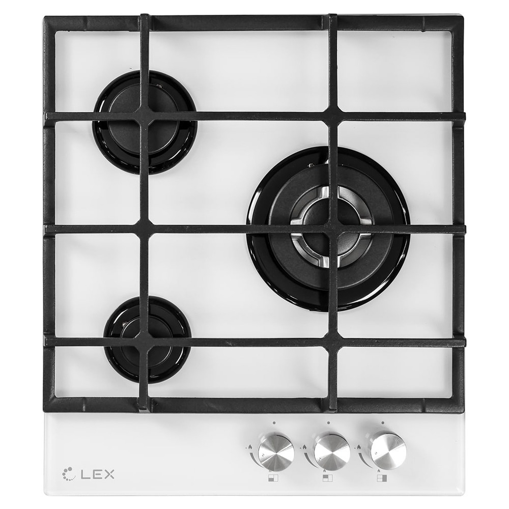 Изображение товара Газовая варочная панель LEX GVG 431 WH 45 см белая