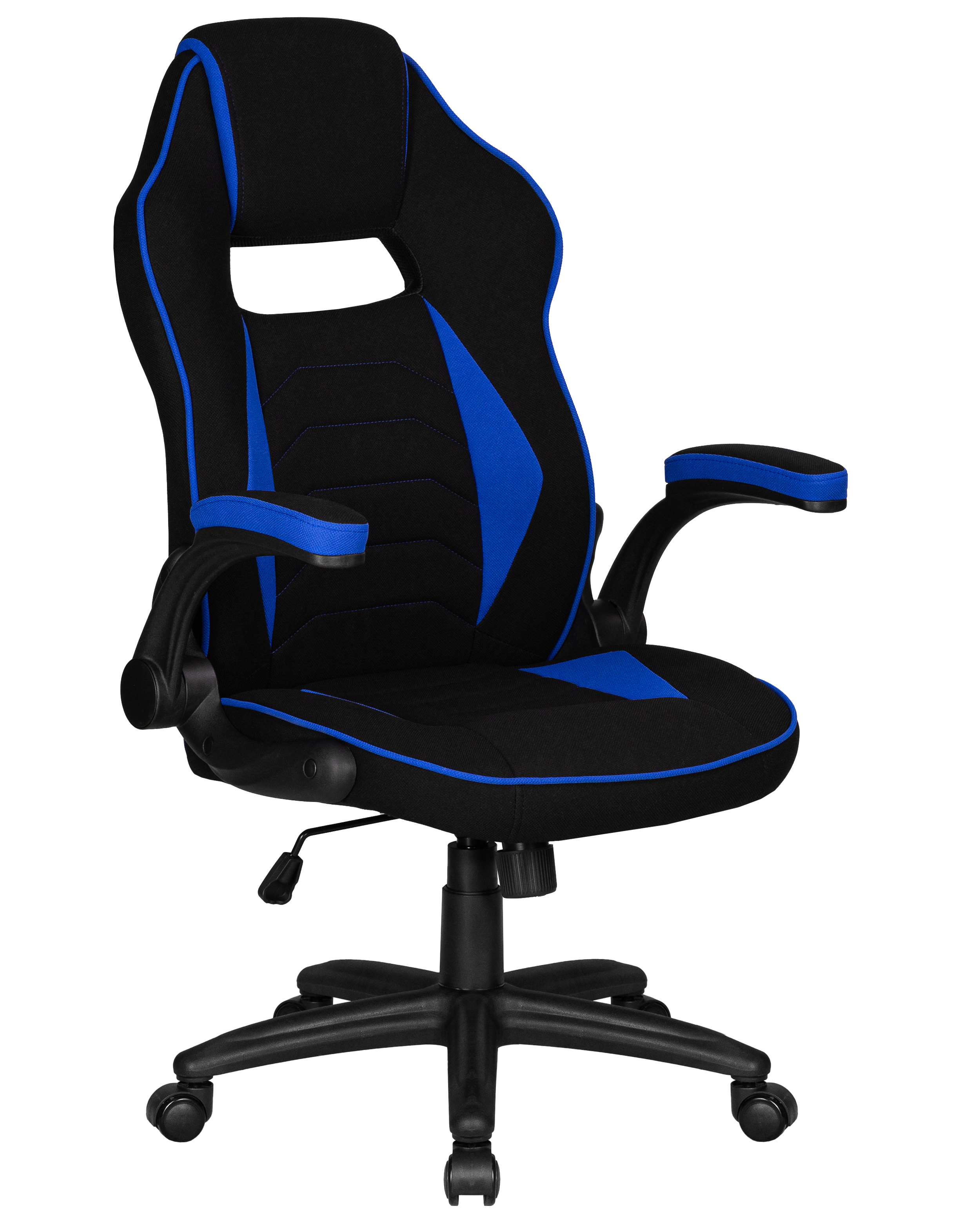 Изображение товара Офисное кресло Dobrin RICK LMR-132B 66x122x66 см текстиль цвет синий