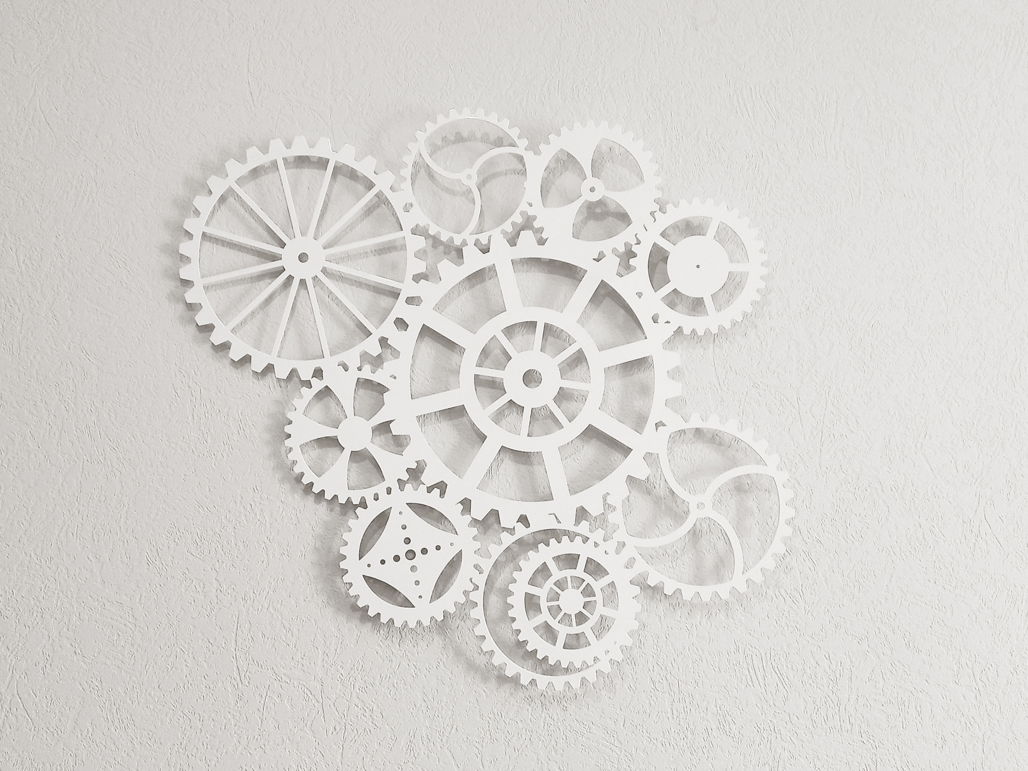 Изображение товара Панно Форвард-Мебель Механика 102119 – белое 65x67 см