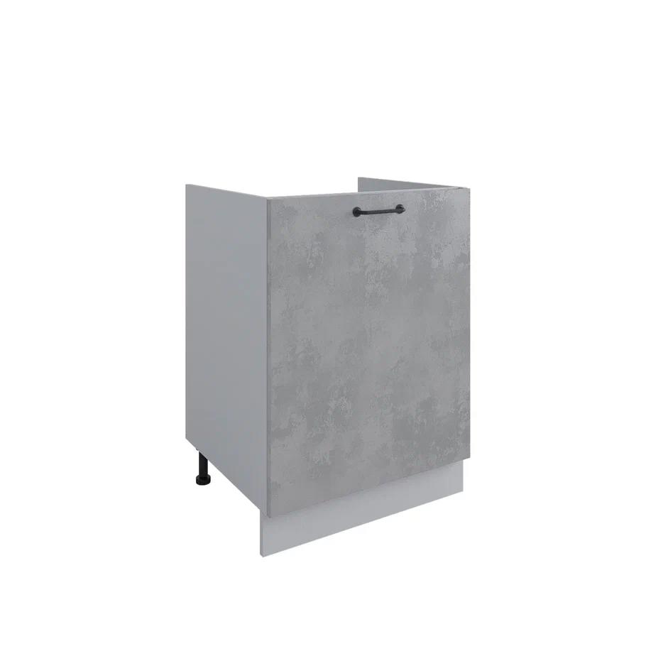 Изображение товара Кухонный шкаф напольный серии Стиль 60x81.6x60 см ДСВ МЕБЕЛЬ, светло-серый