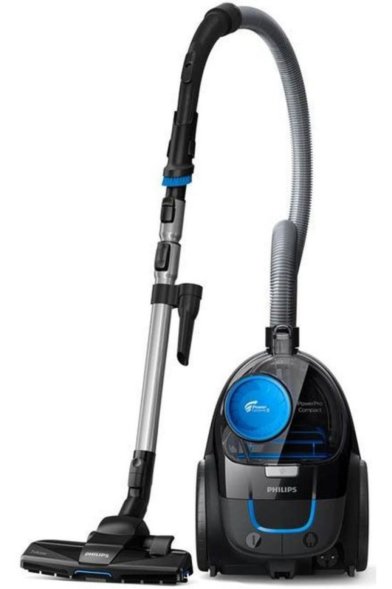 Изображение товара Пылесос с контейнером Philips 3000 series fc9331/09 900 Вт 1.5 л цвет синий черный