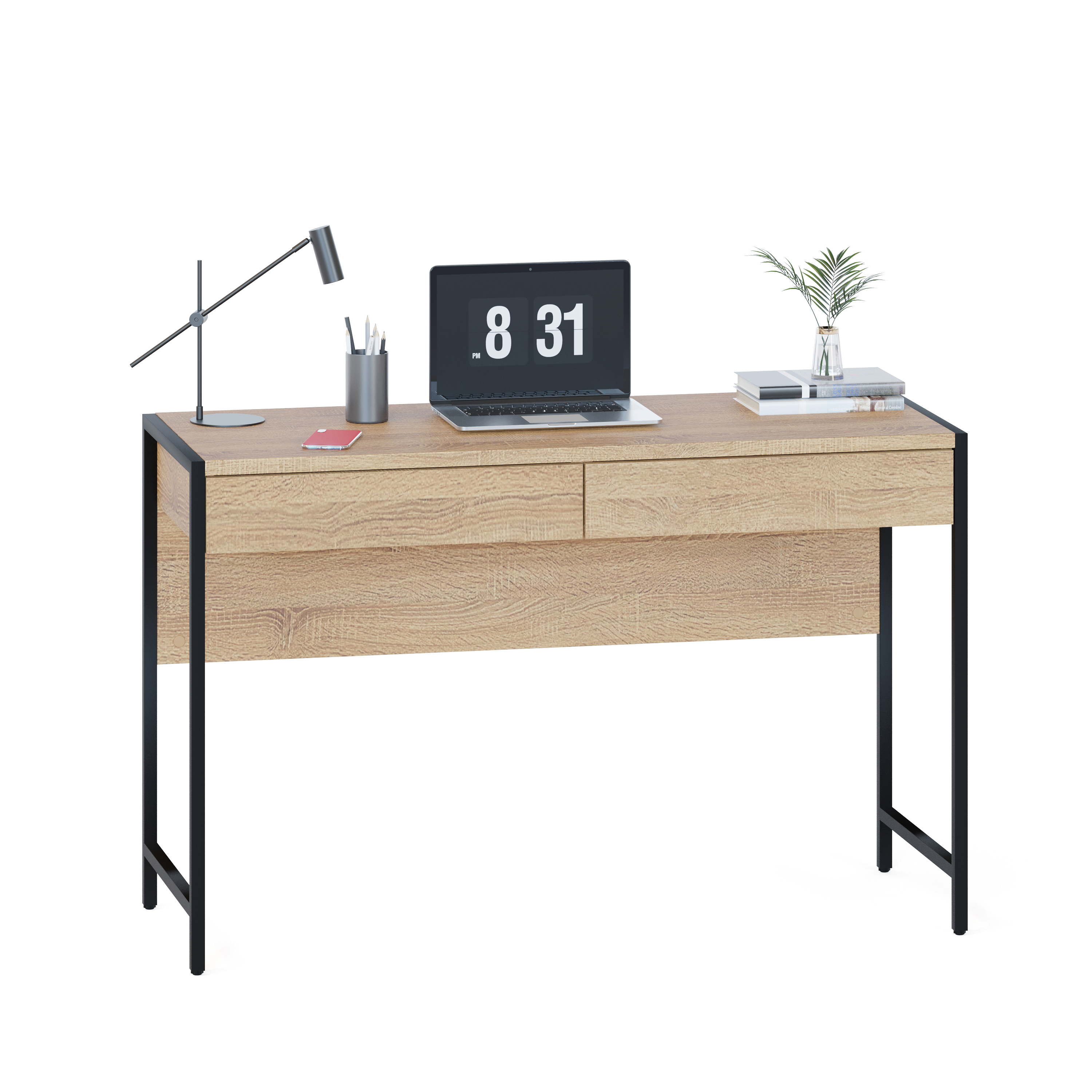 Изображение товара Стол Сокол-т СПм-402 Дуб сонома 117x75.5x44.9 см ЛДСП цвет дуб сонома