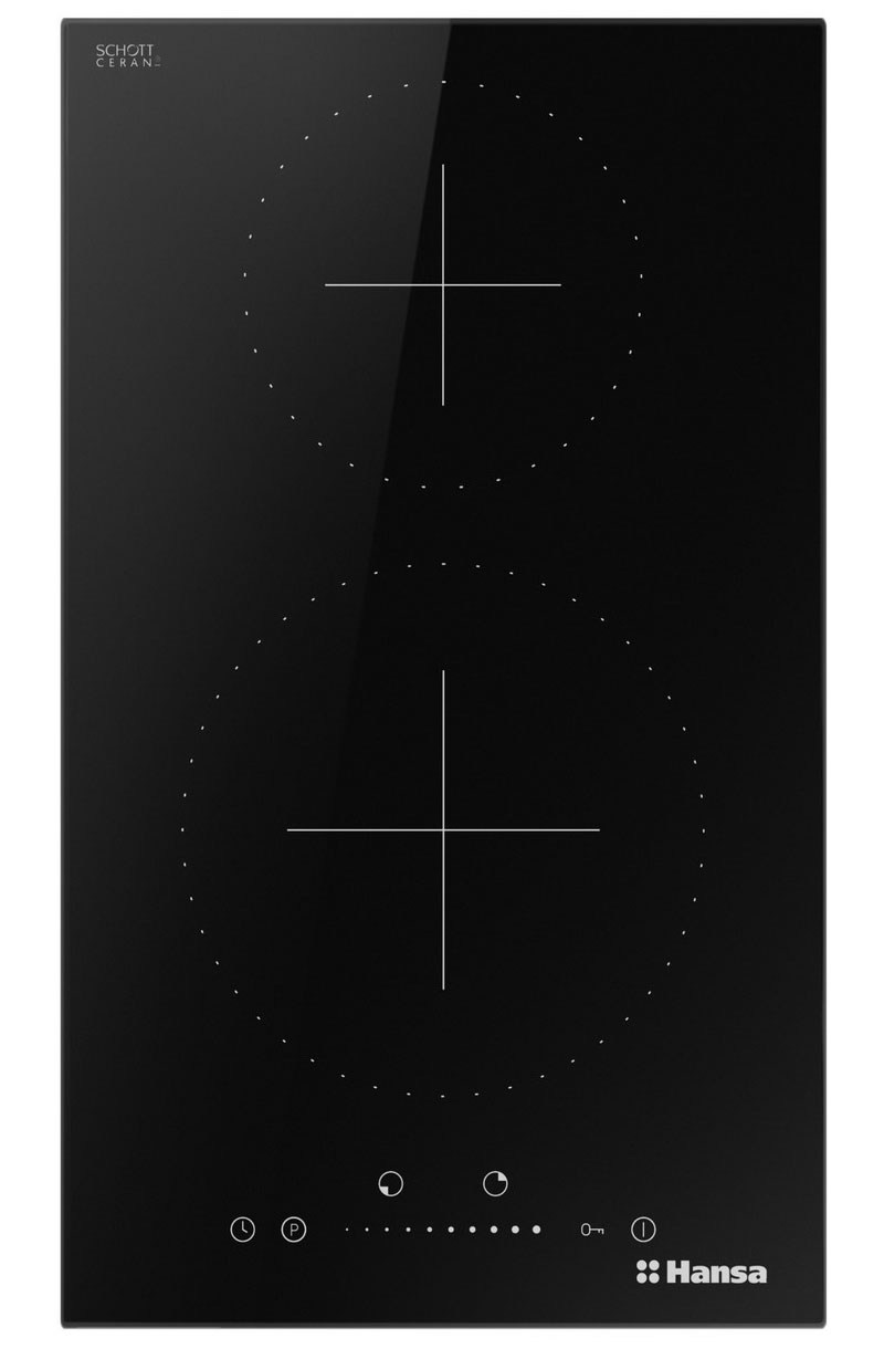 Изображение товара Электрическая варочная панель Hansa BHI36277 2 индукционные конфорки черная