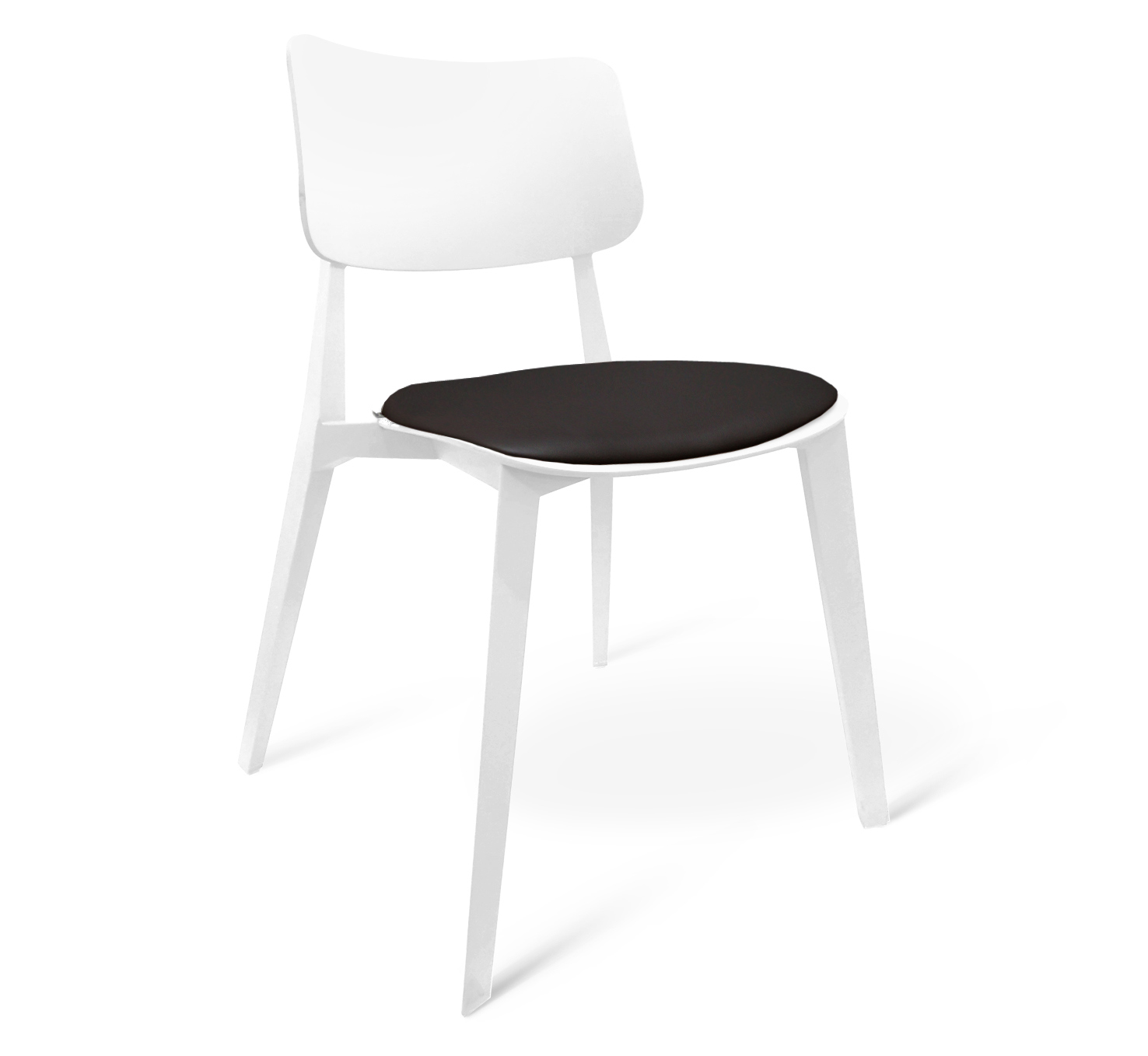 Изображение товара Стул Sheffilton 4907675002 40x82.5x55.5 см искусственная кожа цвет Белый