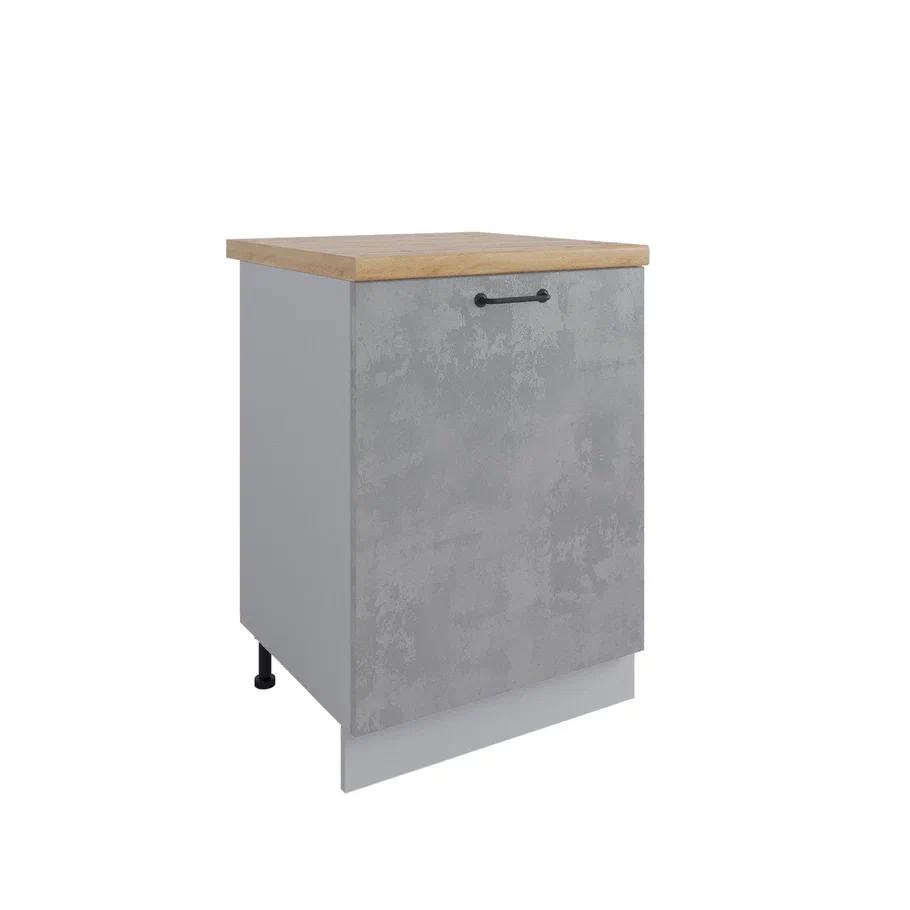 Изображение товара Кухонный шкаф напольный стиль 30000000366 светло-серый 60x81.6x60 см