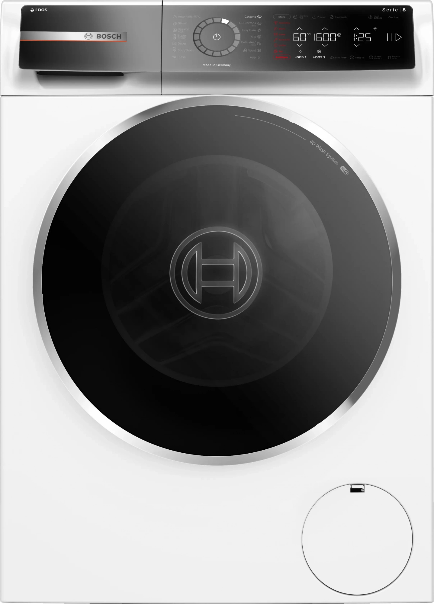 Изображение товара Стиральная машина Bosch Serie 8 WGB256A0ME 10 кг фронтальная с функциями Wi-Fi