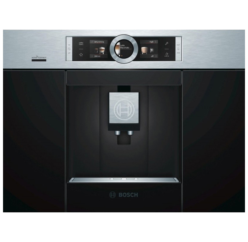 Изображение товара Встроенная кофемашина Bosch 59.4x45.5x35.6 см цвет черный, нержавеющая сталь Изображение товара Встроенная кофемашина Bosch 59.4x45.5x35.6 см цвет черный, нержавеющая сталь